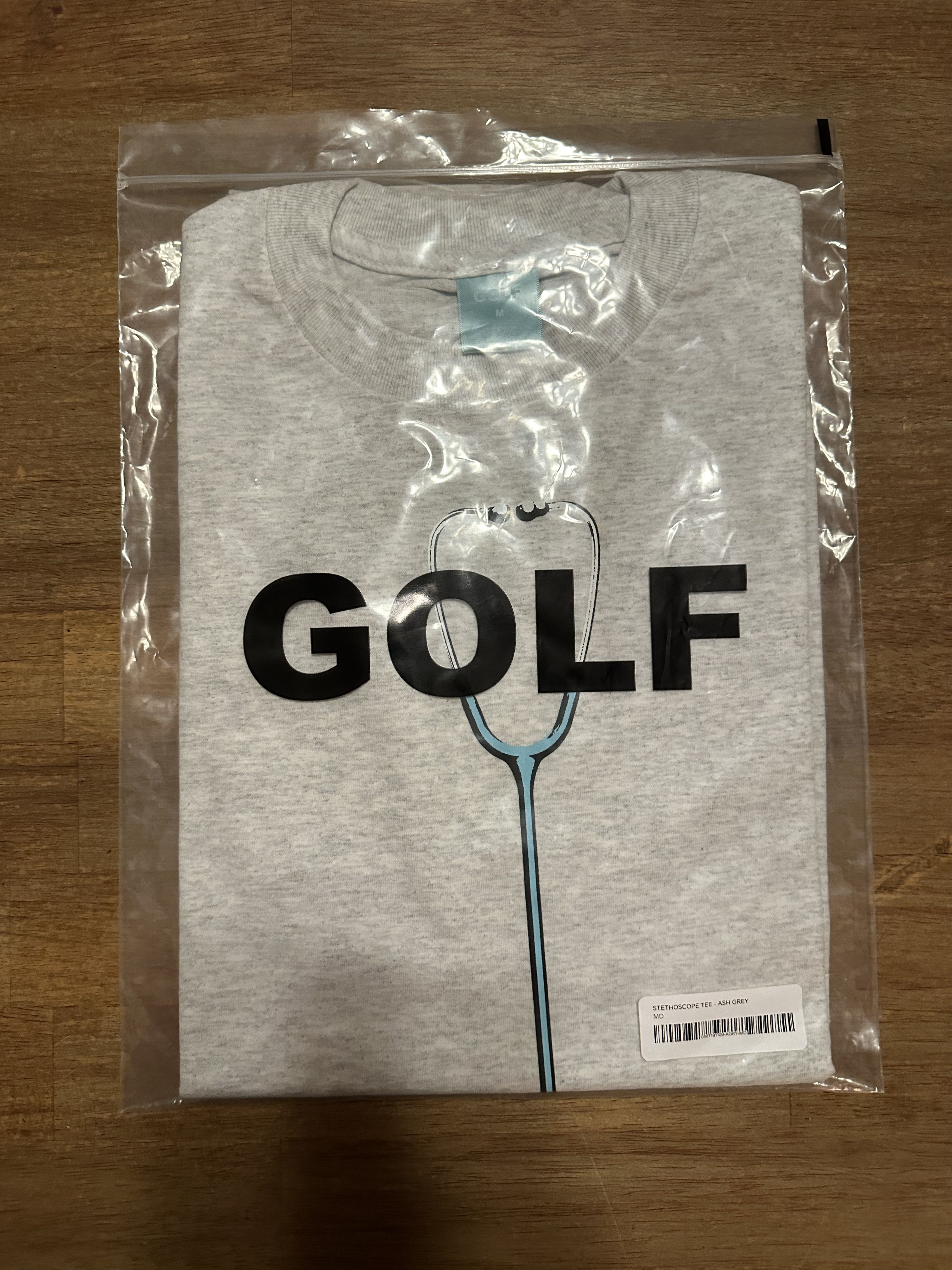 Golf Wang Stethoscope T-Shirt - Ash Grey, Medium Size US M / EU 48-50 / 2 - 4 Thumbnail