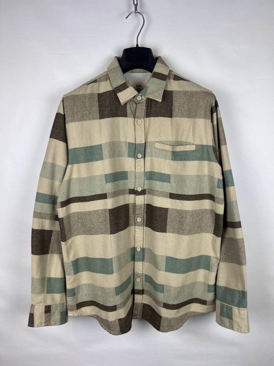 Folk Folk luxury flannel shirt size L Size US L / EU 52-54 / 3 - 1 Thumbnail