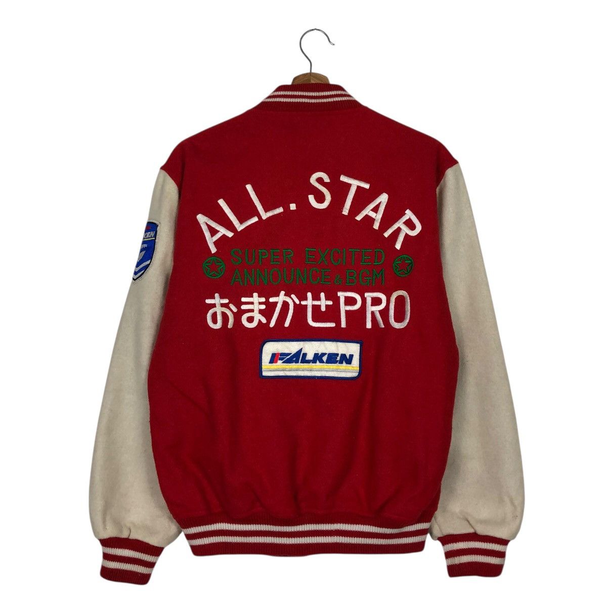 Japanese Brand 📌Vintage Bomber Jacket All Star Big Logo Hysteric Glamour Size US L / EU 52-54 / 3 - 9 Thumbnail