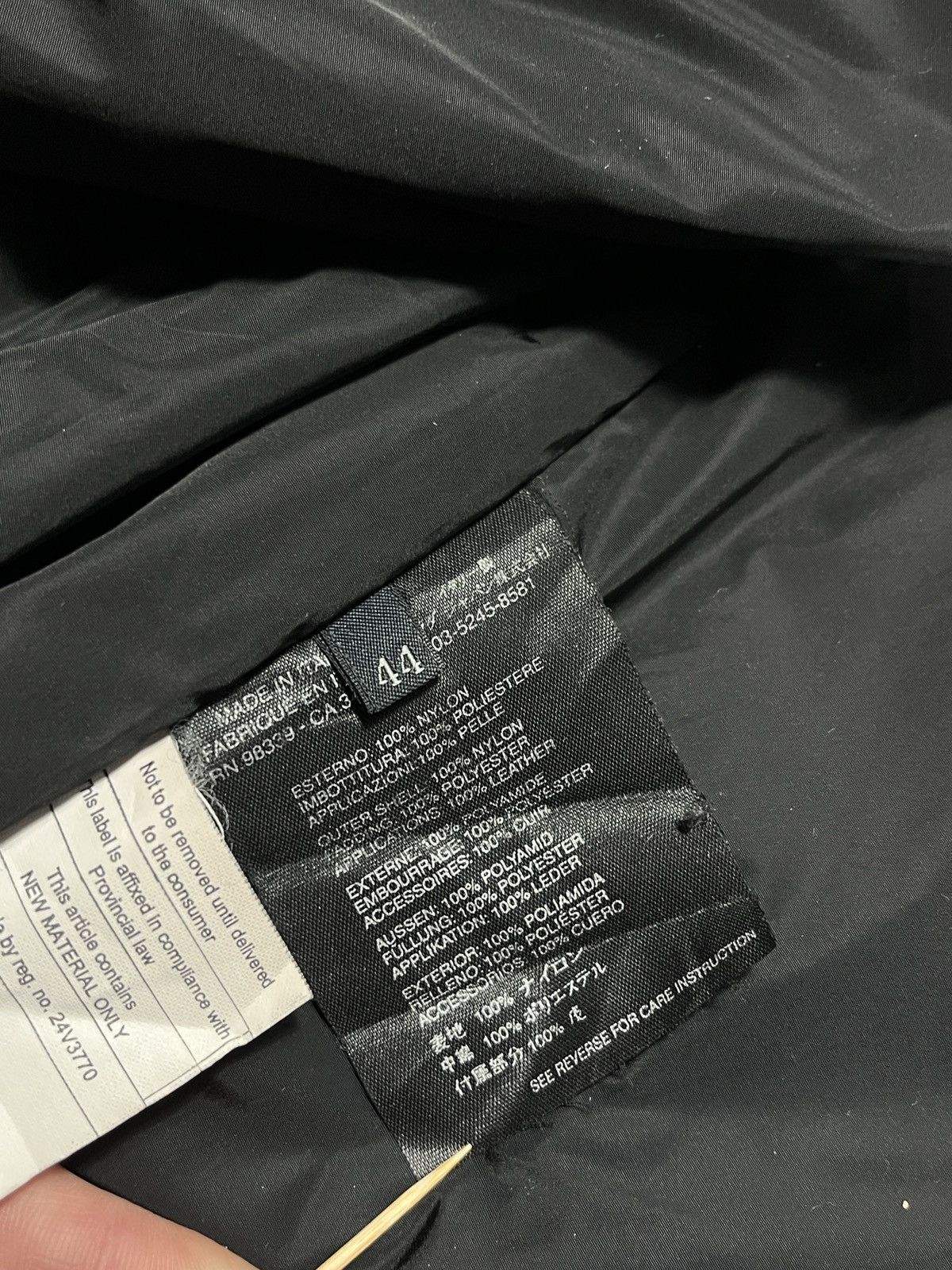 Prada Luxury Very Rare Vintage Prada Zip Nylon Coat Trench Jacket Size M / US 6-8 / IT 42-44 - 21 Thumbnail
