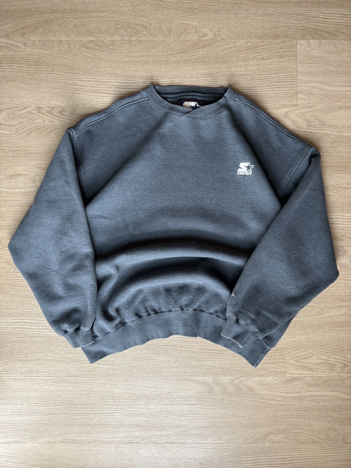 Starter Vintage 90s Starter Crewneck Sweatshirt Size US XL / EU 56 / 4 - 1 Thumbnail