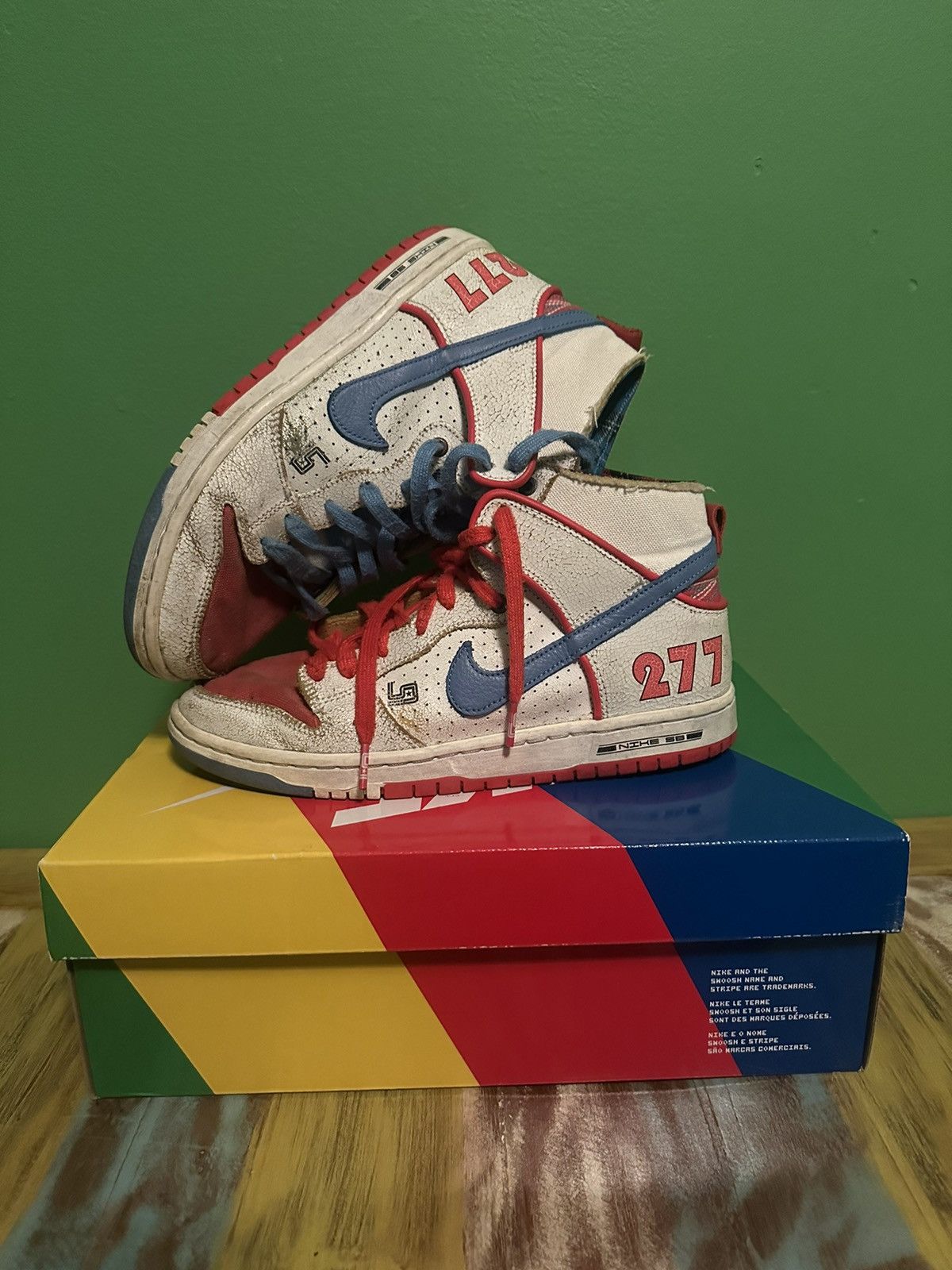 Nike Magnus Walker x Ishod Wair SB Dunk High Decon Urban Outlaw Size US 8 / EU 41 - 1 Thumbnail