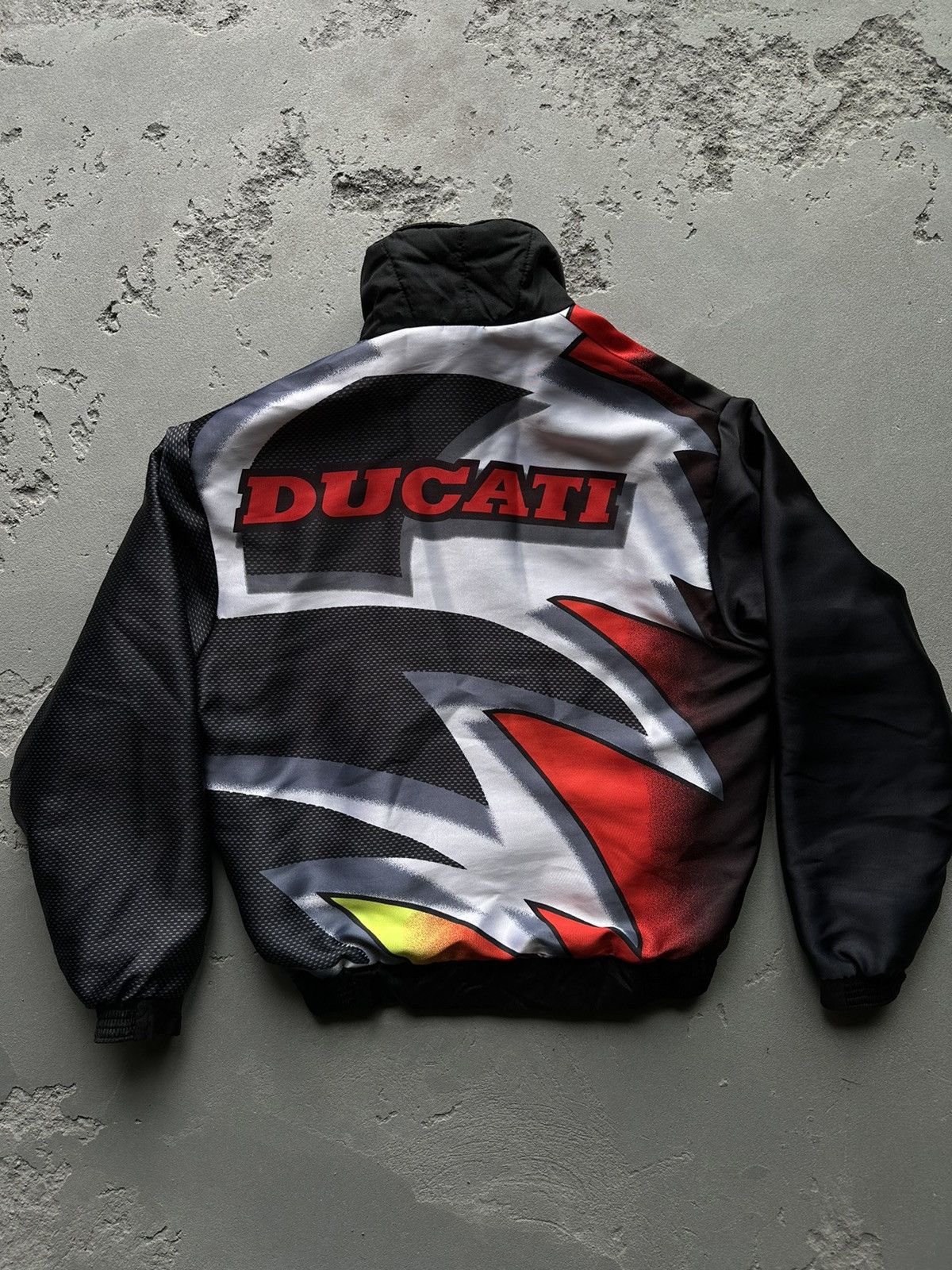 NASCAR VINTAGE DUCATI RACING NASCAR JACKET 90s USA SPORT Size US S / EU 44-46 / 1 - 2 Thumbnail