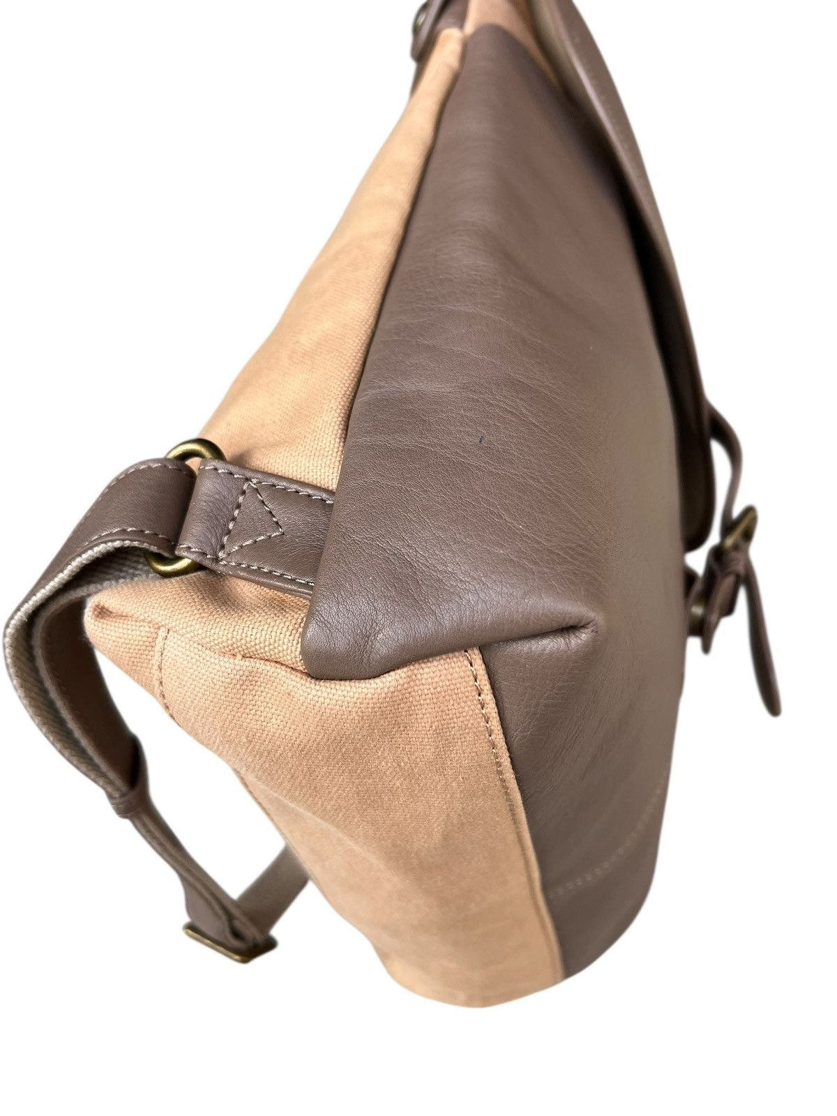 Leather Faucon Hawk Company Japan Leather Hybrid Backpack Size ONE SIZE - 17 Thumbnail