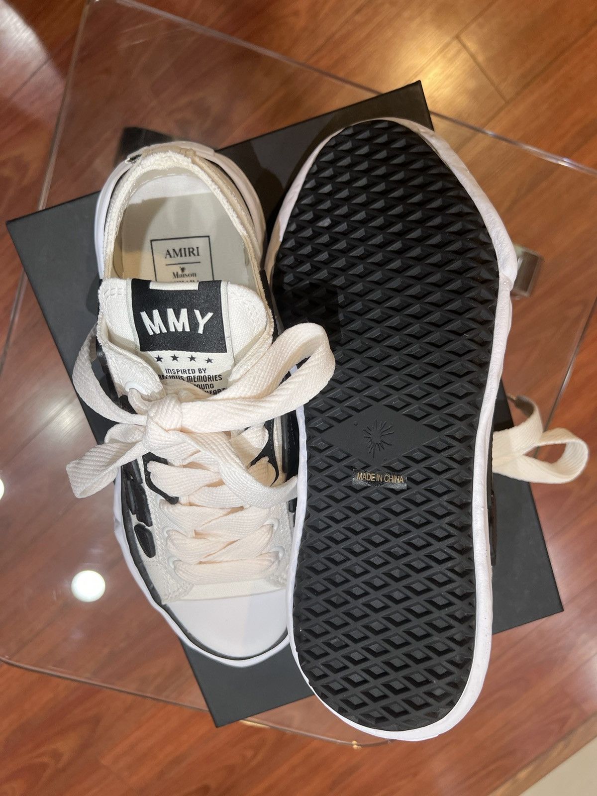 Amiri AMIRI x Maison MIHARA YASUHIRO MMY BONES Size US 8 / EU 41 - 10 Thumbnail