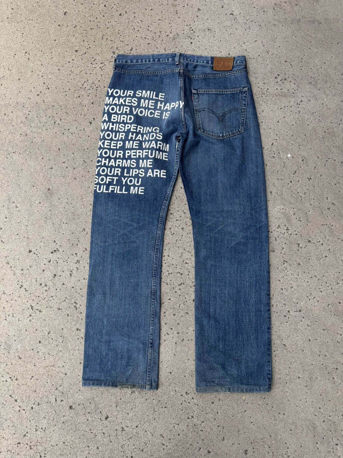 Junya Watanabe Junya Watanabe SS02 Poem Jeans Size US 34 / EU 50 - 1 Thumbnail