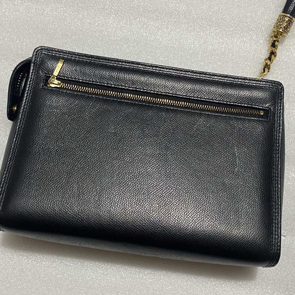 Valentino Valentino Garavani Clutch Black Leather Size ONE SIZE - 6 Thumbnail