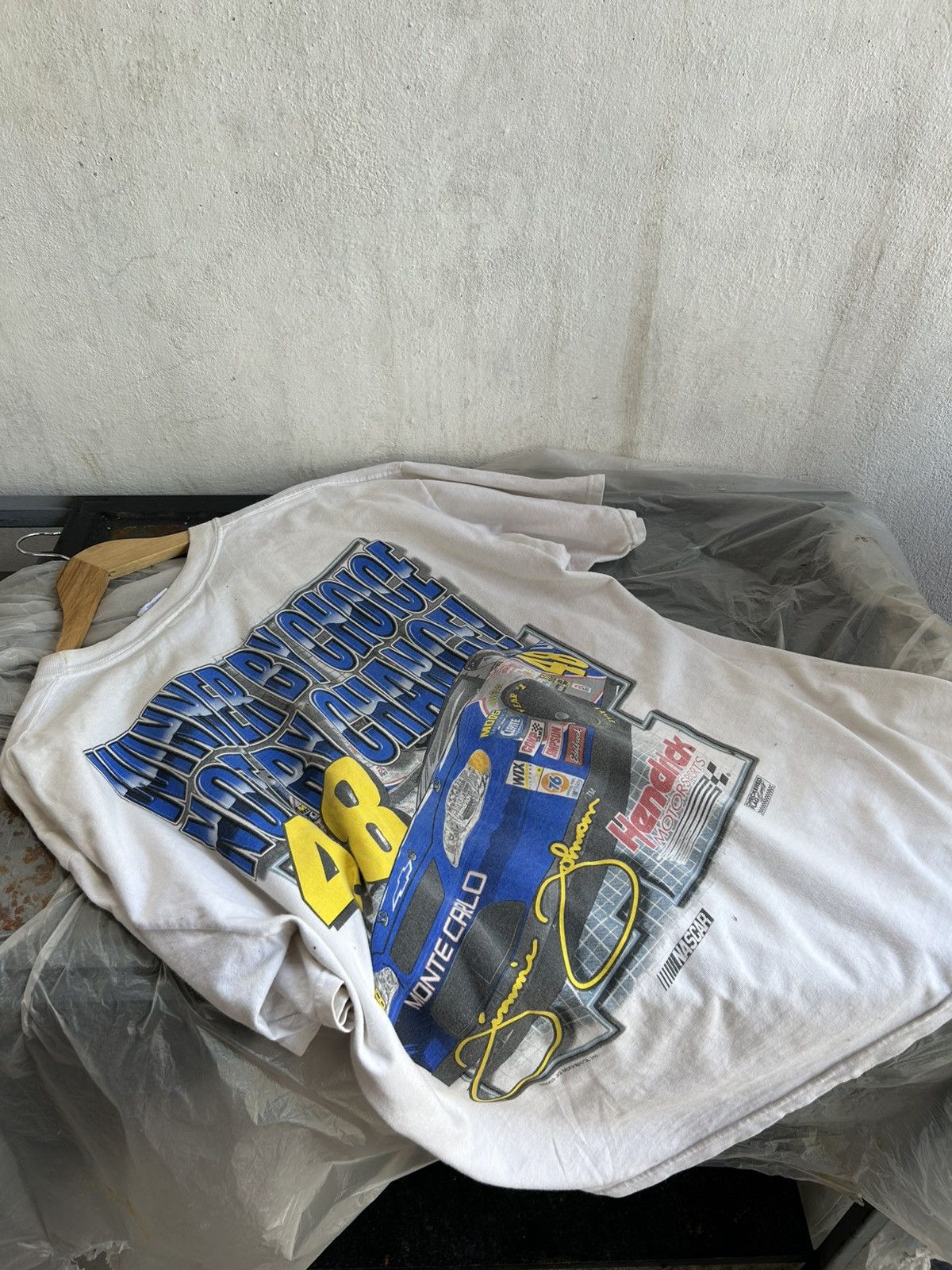 NASCAR jimmie johnson 2003 nascar tee Size US XL / EU 56 / 4 - 6 Thumbnail