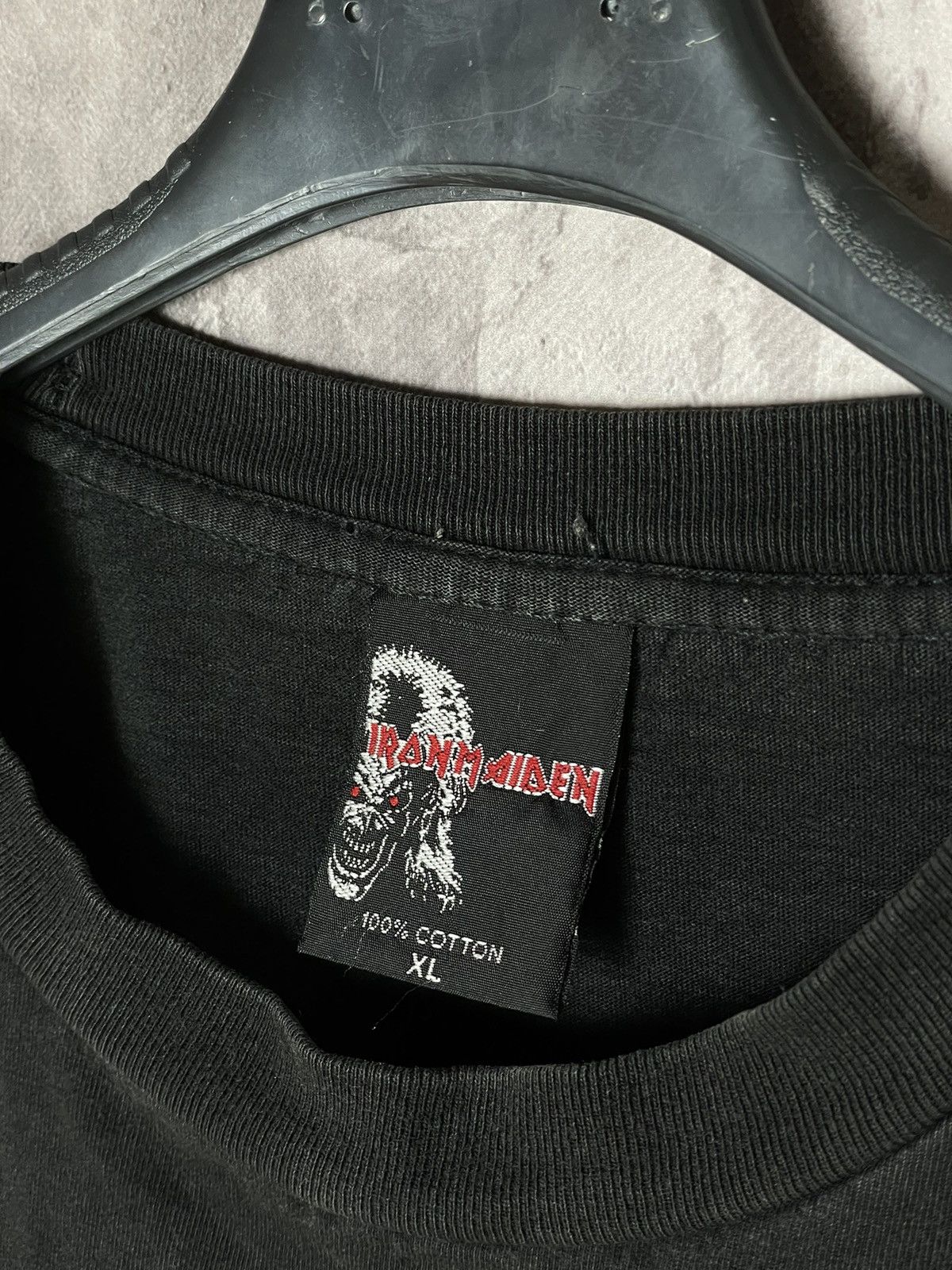 Band Tees 🎸 Iron Maiden Fire Vintage T-shirt Rock Tee Y2K Size US XL / EU 56 / 4 - 13 Thumbnail