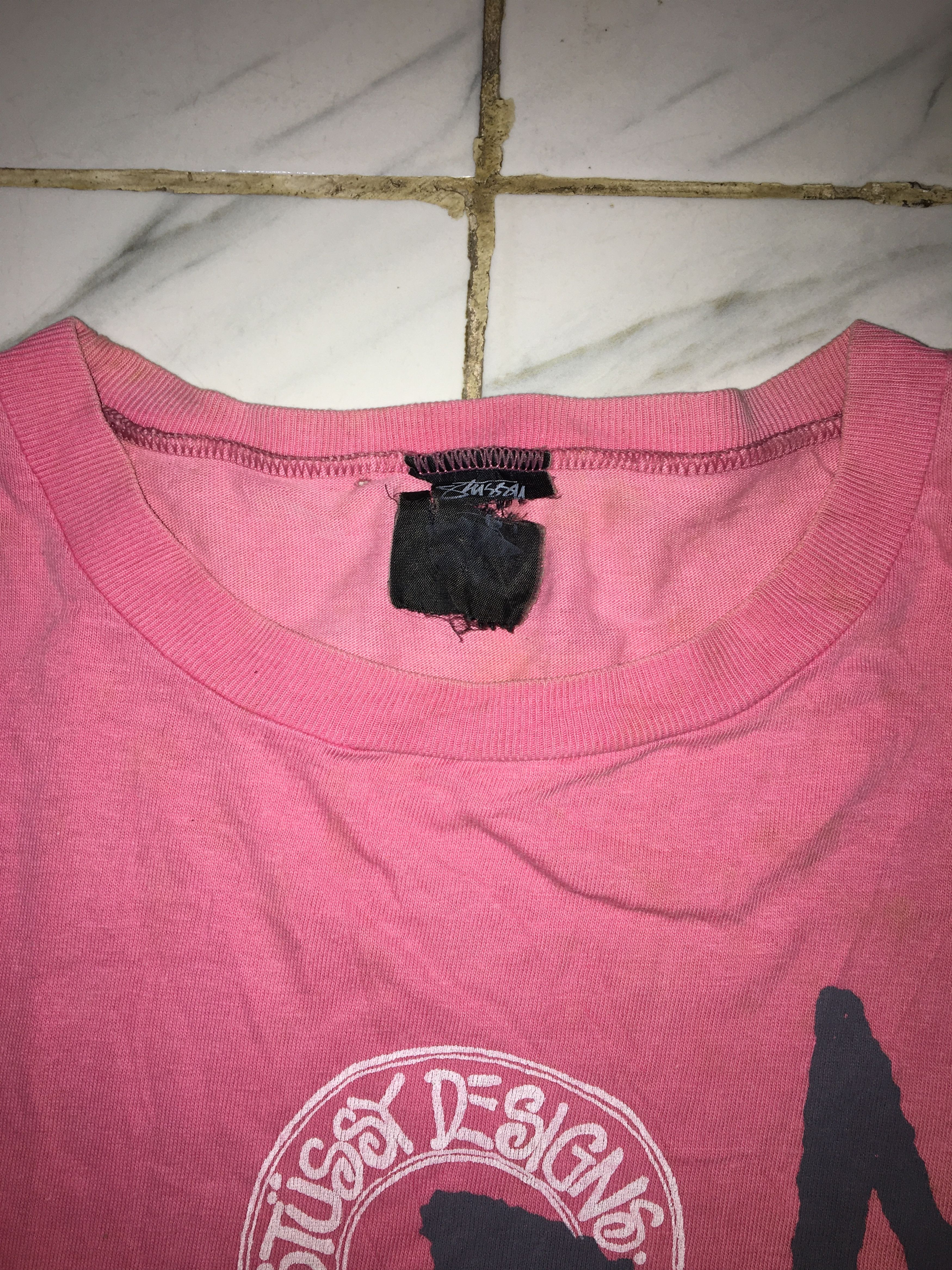 Japanese Brand Vintage Stussy Designs Tshirt Size US XL / EU 56 / 4 - 7 Thumbnail