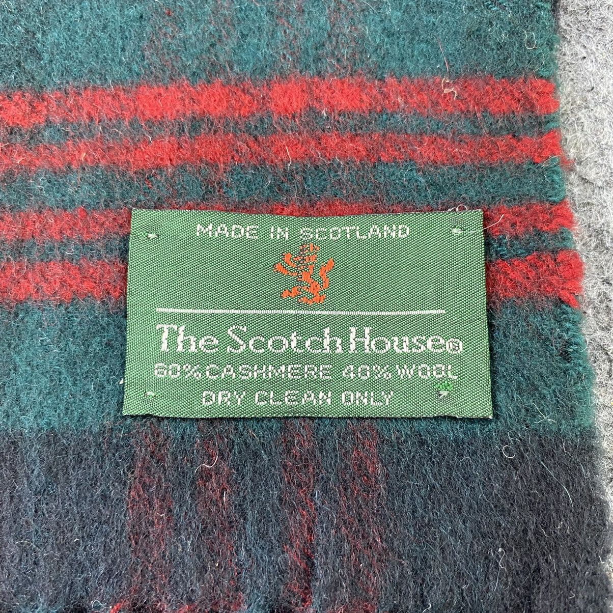 Vintage The Scotch House Scarf / Muffler / Neckwear - T1206 Size ONE SIZE - 5 Thumbnail