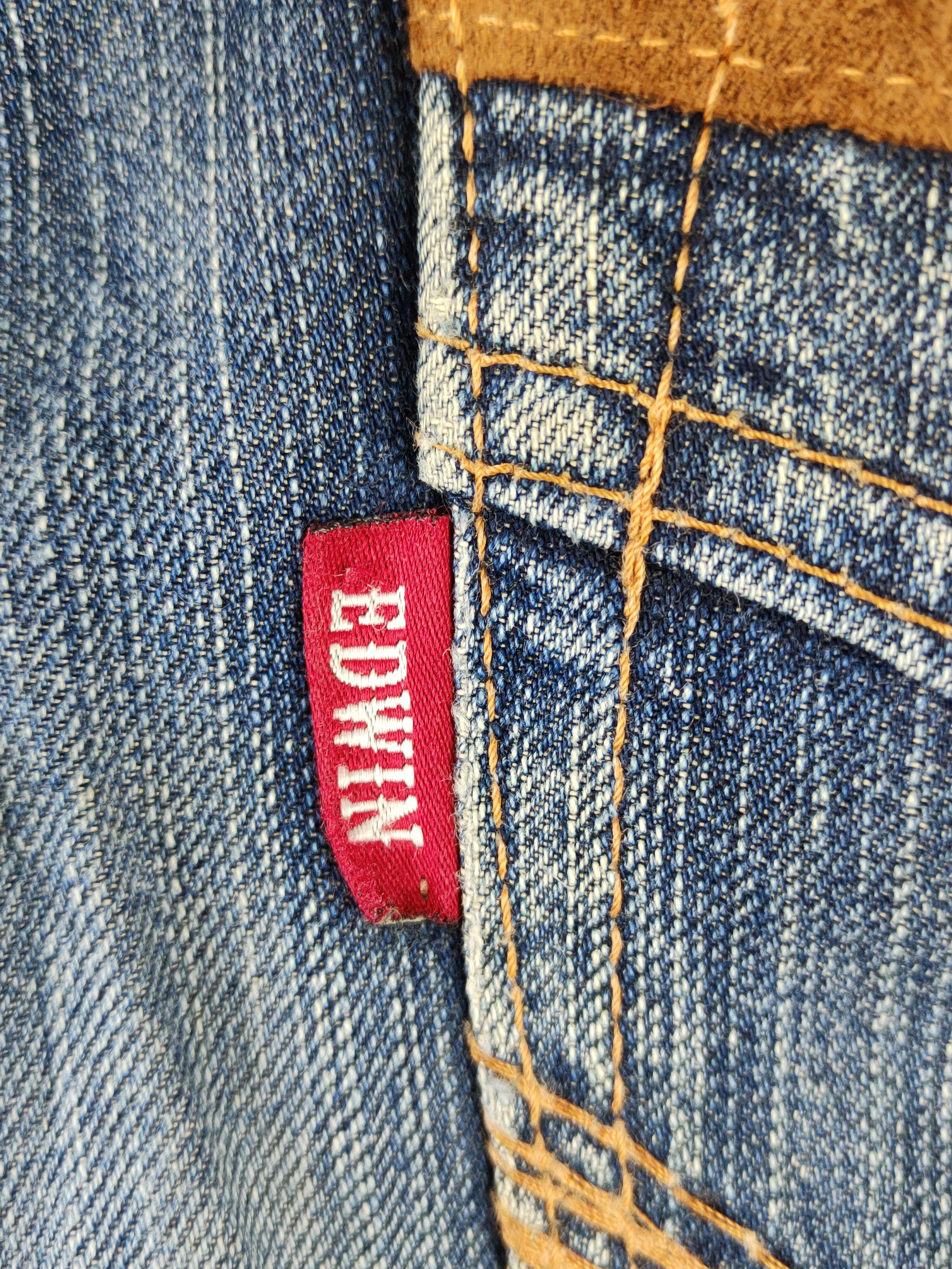 Edwin Edwin exclusive vintage Distressed Ripped denim Jeans #S2247 Size US 31 - 9 Thumbnail
