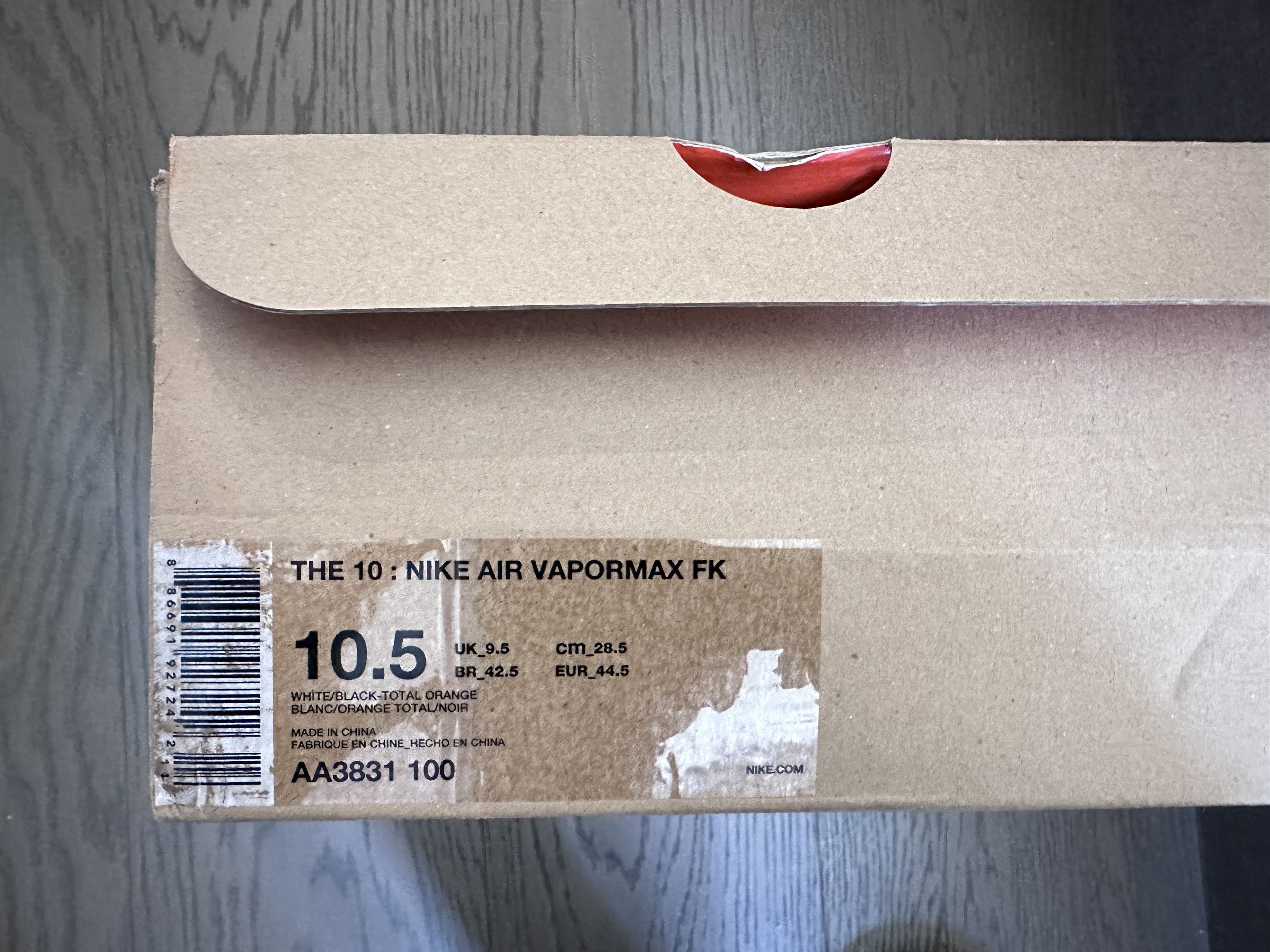 Nike × Off-White Nike Off White VaporMax White 2018 Size US 10.5 / EU 43-44 - 4 Thumbnail