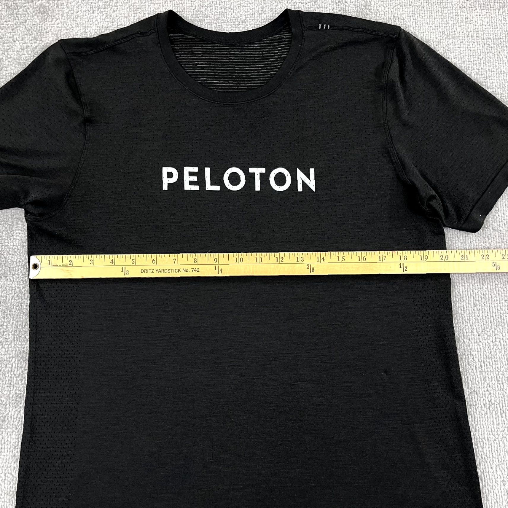 Lululemon LULULEMON Men Shirt Large L Black Peloton Tech Gray Training Gym Athletic Size US L / EU 52-54 / 3 - 7 Thumbnail