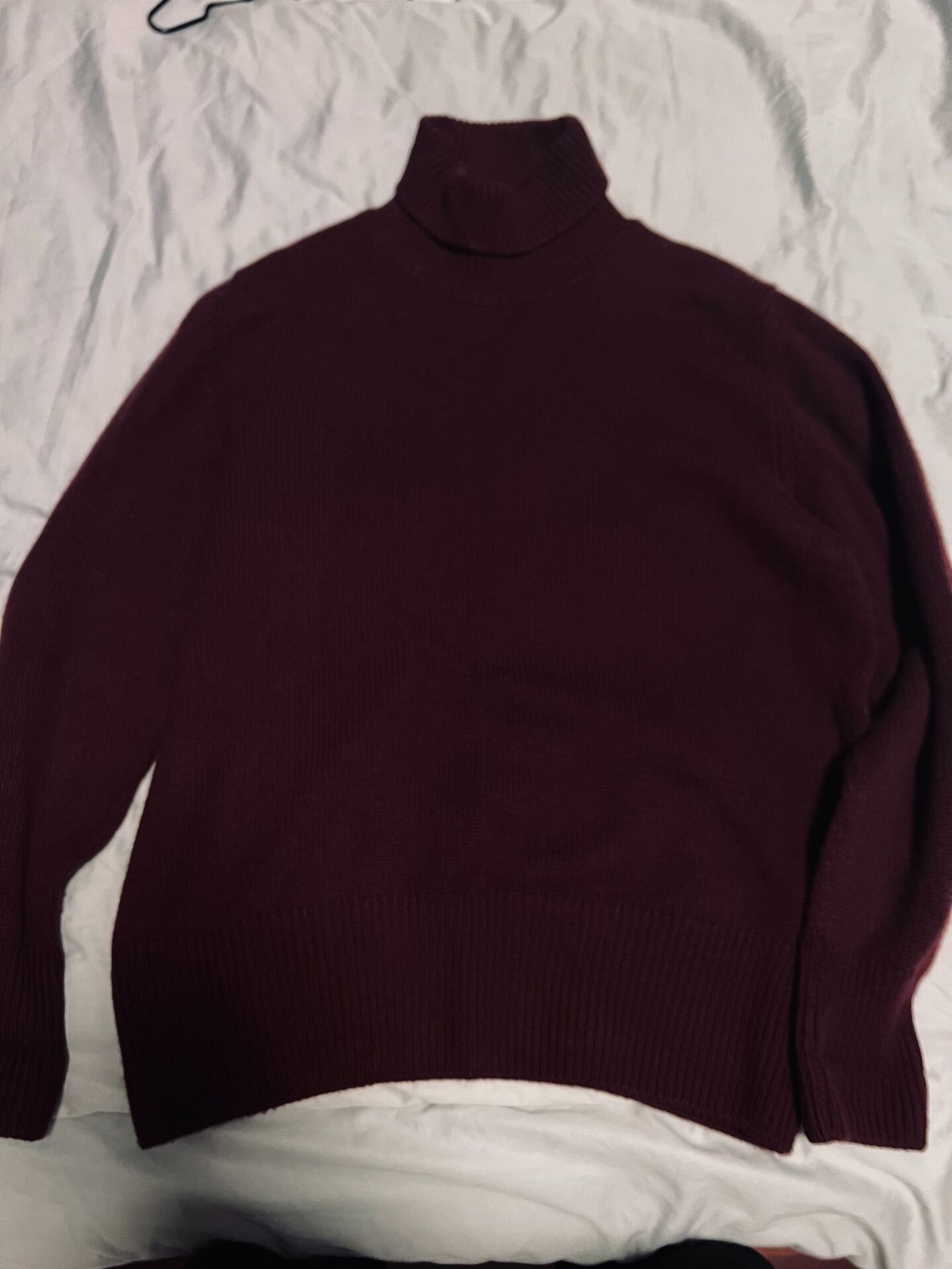 Japanese Brand PWVC Turtleneck Cashmere Sweater Size US L / EU 52-54 / 3 - 1 Thumbnail