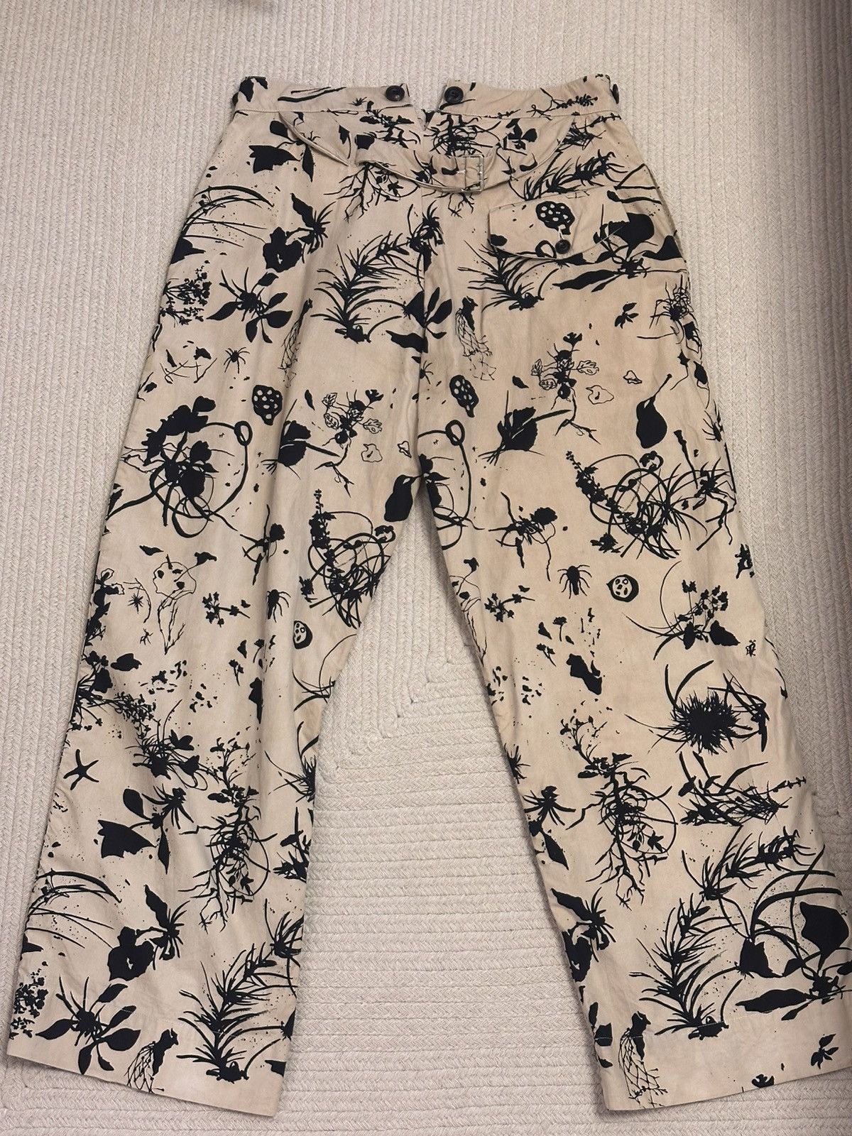 John Alexander Skelton printed pants