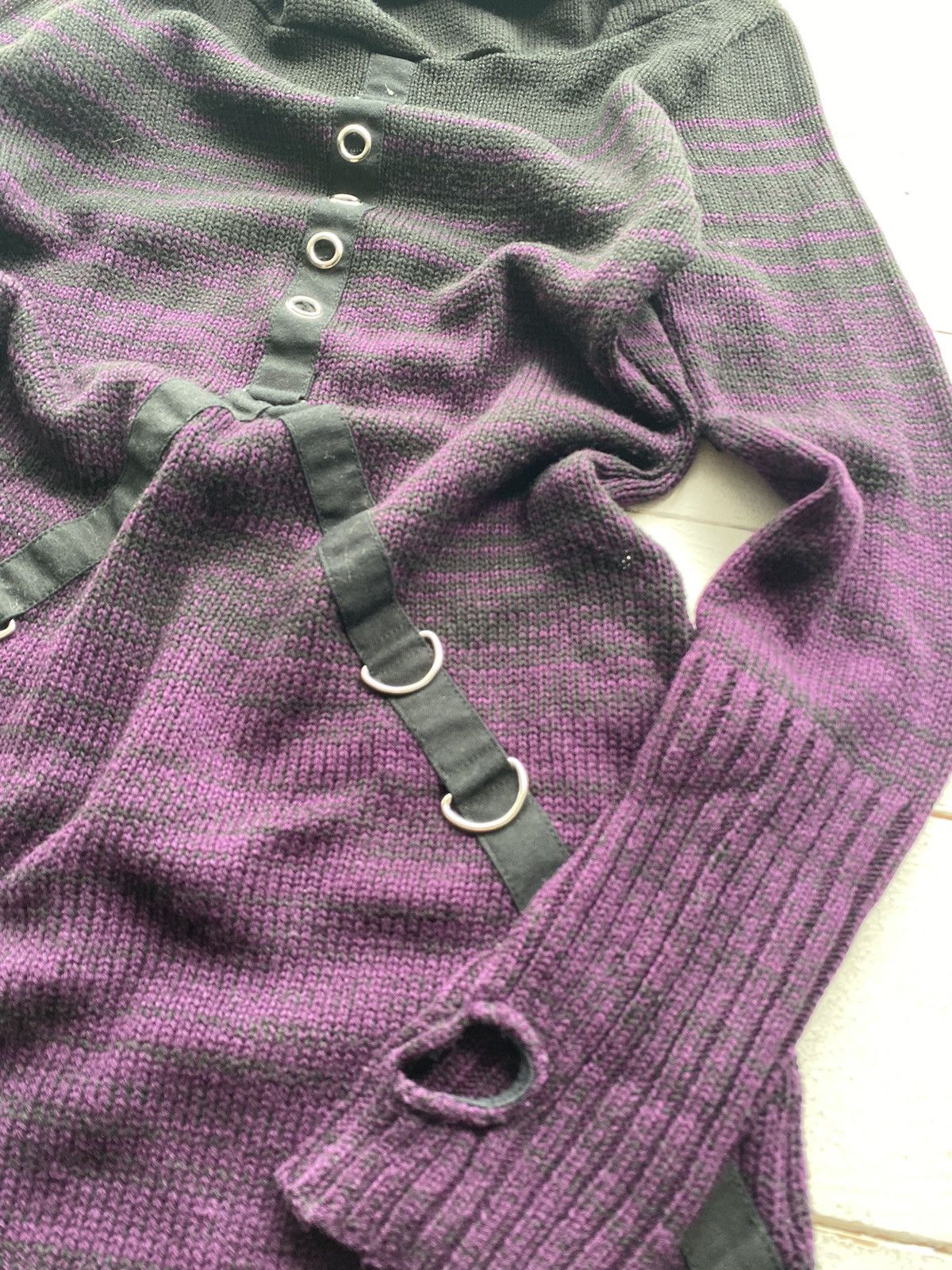 Japanese Brand × Vintage 🔥Gothic Opium Bondage Japanese Punk emo goth Dress Sweater Size S / US 4 / IT 40 - 11 Thumbnail