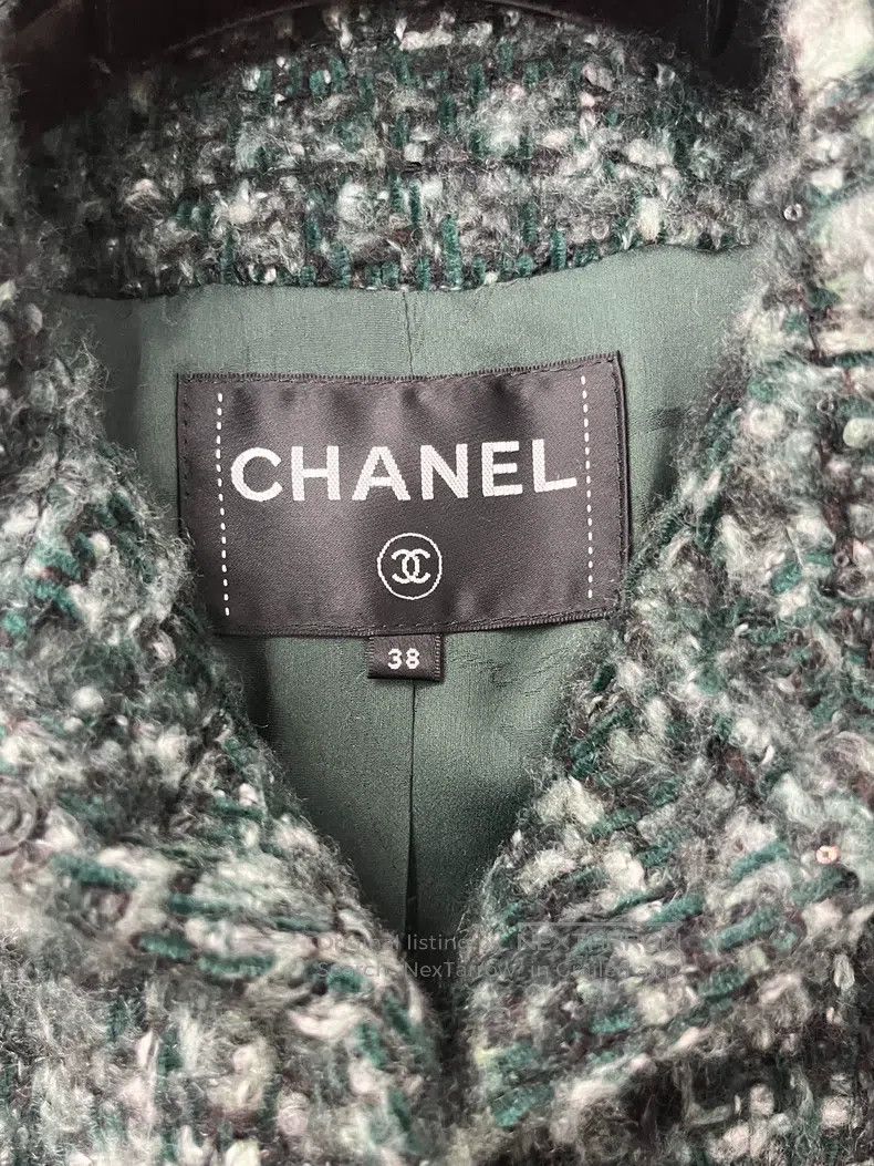 Chanel Chanel Forest Series Great Best Dark Green Jacket Size XS / US 0-2 / IT 36-38 - 4 Thumbnail