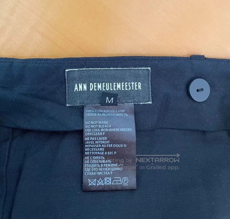 Ann Demeulemeester Ann Demeulemeester Striped Quilted Casual Pants. Size US 30 / EU 46 - 7 Thumbnail