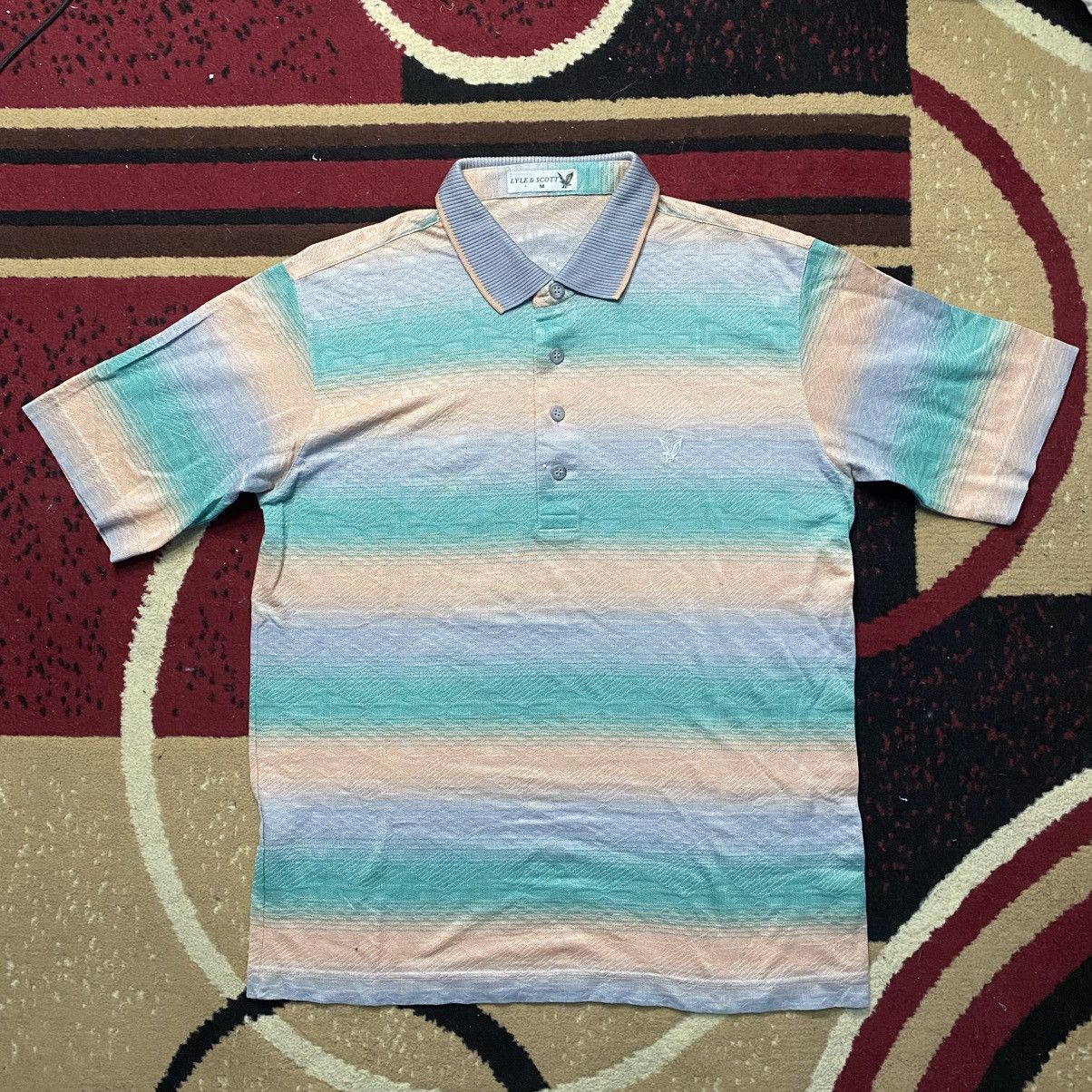 Lyle & Scott × Vintage Vintage Lyle & Scott Polo Shirt Size US M / EU 48-50 / 2 - 1 Thumbnail