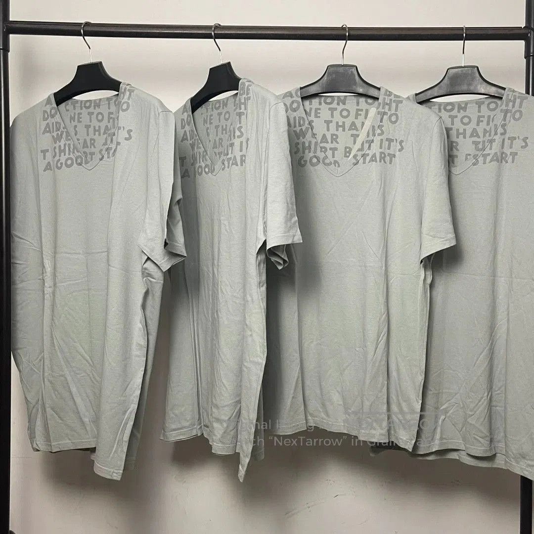 Maison Margiela maison martin margiela aids short sleeve t-shirt. Size US M / EU 48-50 / 2 - 1 Thumbnail