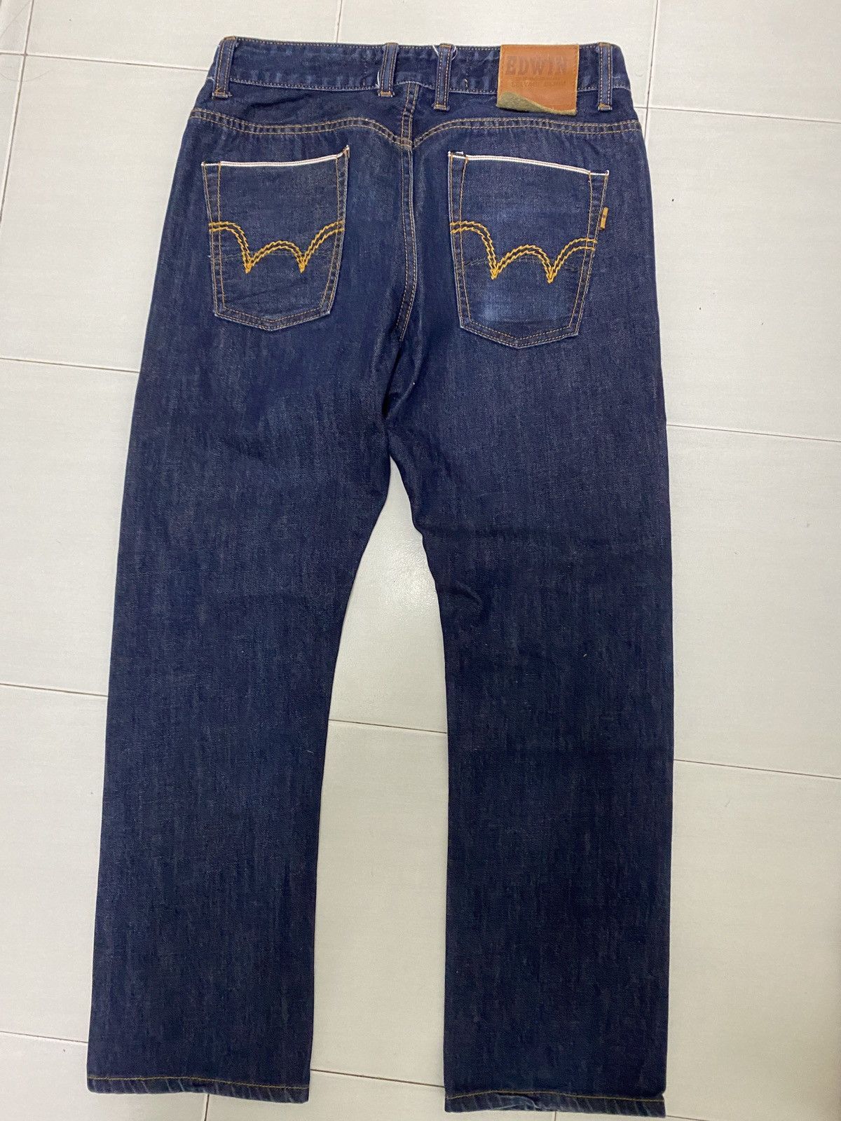 Edwin × Japanese Brand × Vintage EDWIN LIMITED 506 SELVEDGE JEANS Size US 31 - 2 Thumbnail