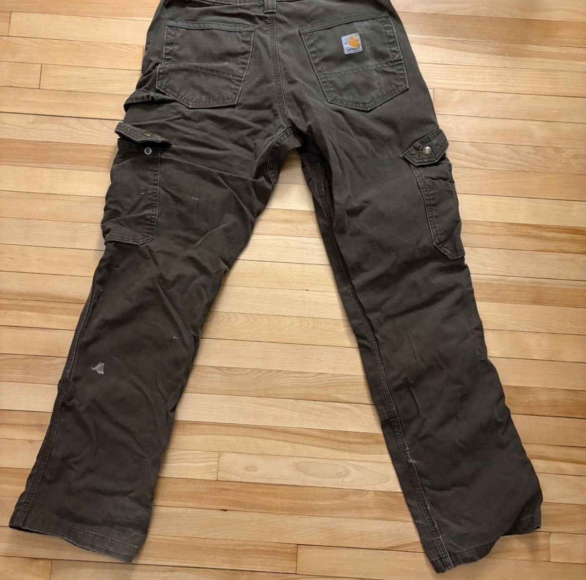 Carhartt Olive carhartt cargo pants Size US 30 / EU 46 - 1 Thumbnail