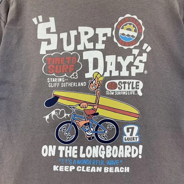 Vintage Vintage SURF DAY’S ALOHA Keep Ocean Clean Tee Shirt Size US M / EU 48-50 / 2 - 4 Thumbnail