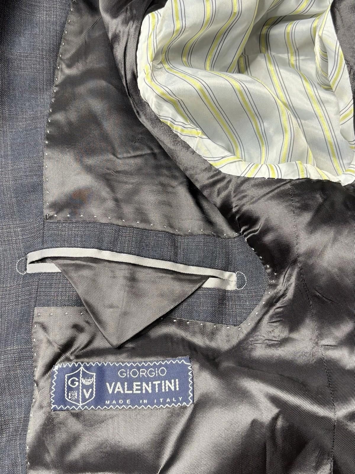 Other Giorgio Valentini Blazer Men's 42L Lanificio Super 140s Wool Size 42L - 2 Thumbnail