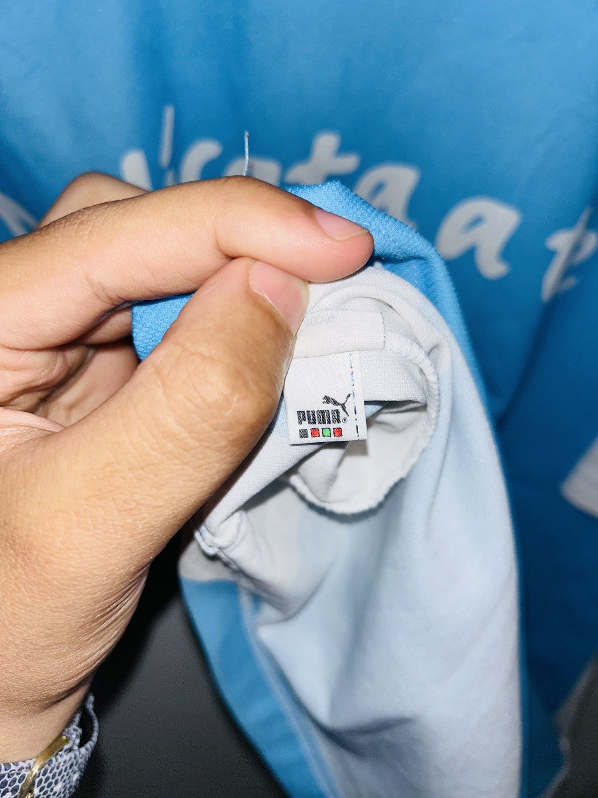 Puma × Vintage Lazio Roma Commemorative 2002/03 printed signed signature Size US M / EU 48-50 / 2 - 5 Thumbnail