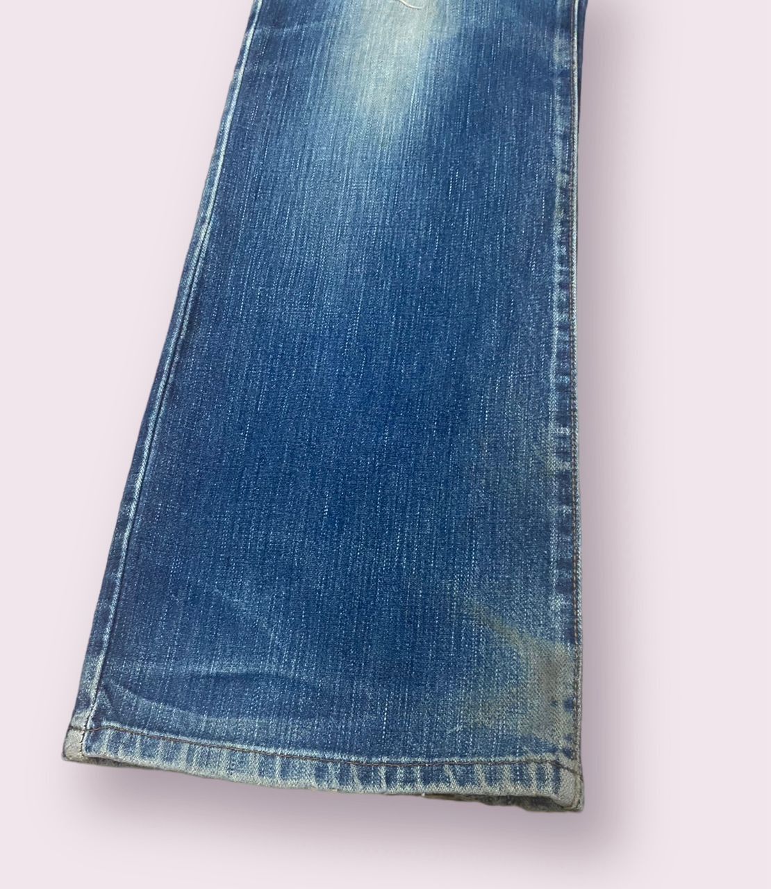 If Six Was Nine 💥FLARE💥VINTAGE WRANGLER WESTERN SYLE DENIM Size 30" / US 8 / IT 44 - 12 Thumbnail