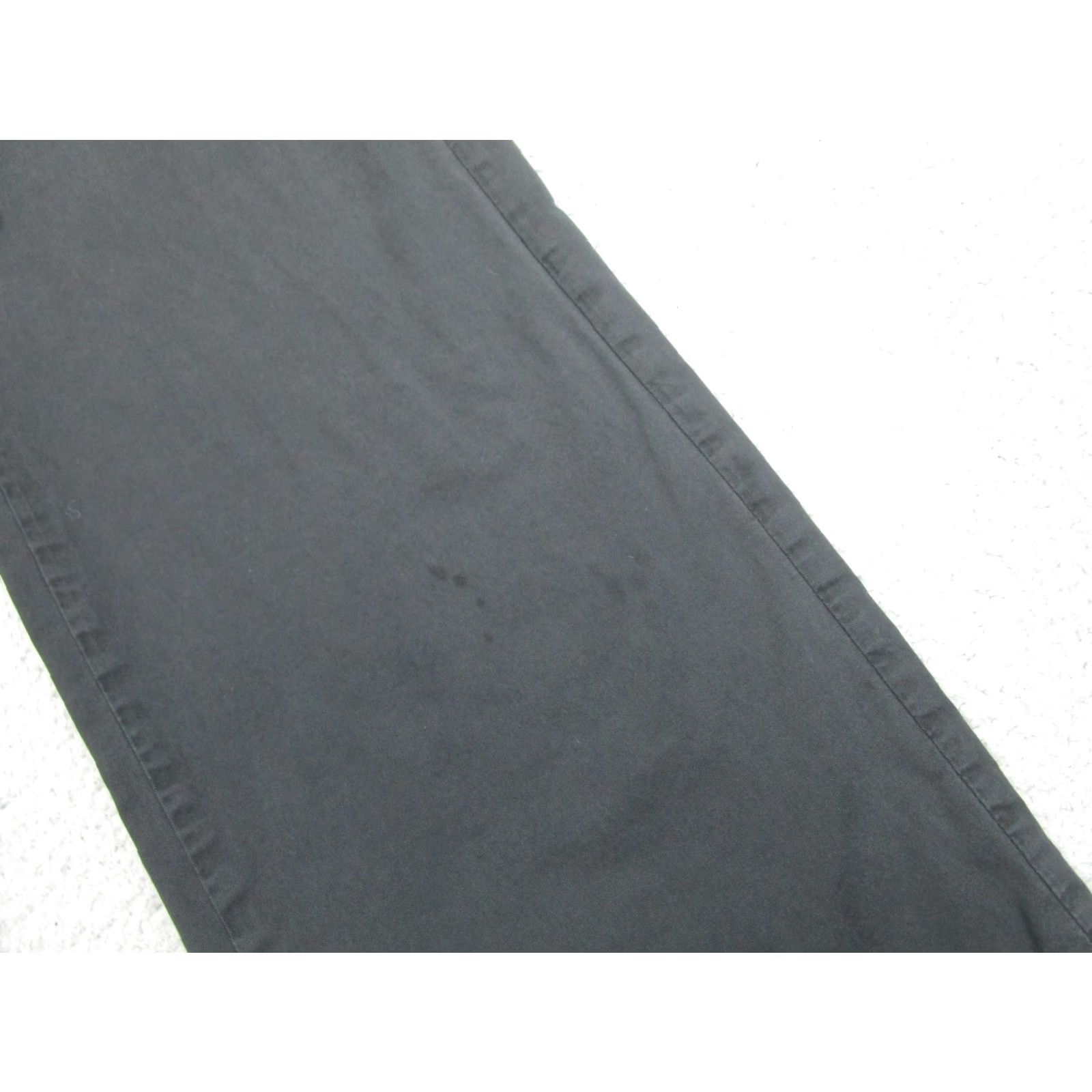 Everlane Everlane Pants Womens 2 Black Organic Cotton Wide Leg Elastic Waist Chino Casual Size 26" / US 2 / IT 38 - 4 Thumbnail