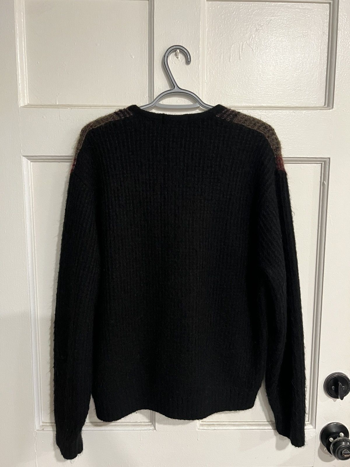 Supreme Supreme Brushed Grid Cardigan Size US M / EU 48-50 / 2 - 6 Thumbnail
