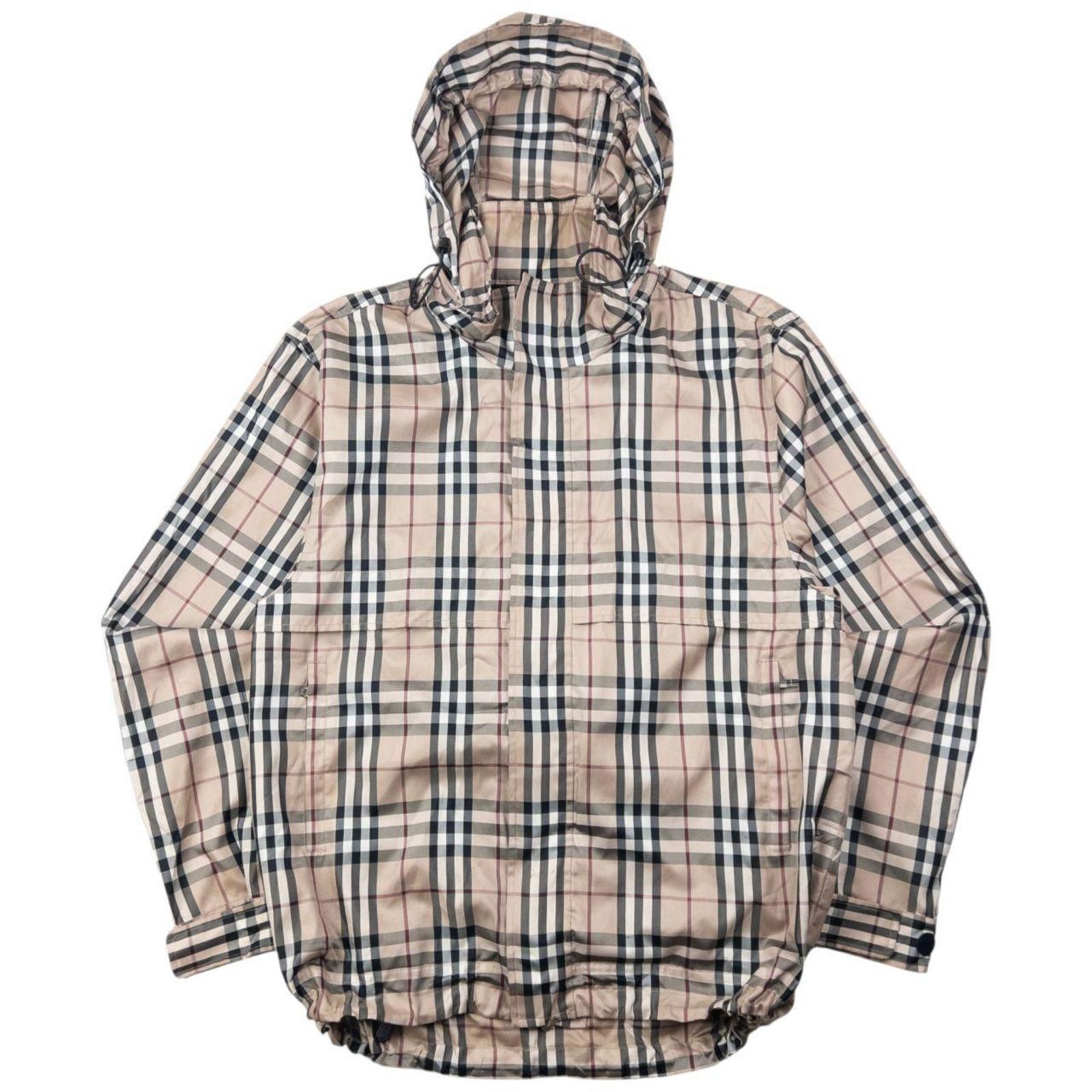 Burberry Vintage 2000s Burberry Golf Nova Check Packable Jacket L Size US L / EU 52-54 / 3 - 1 Thumbnail