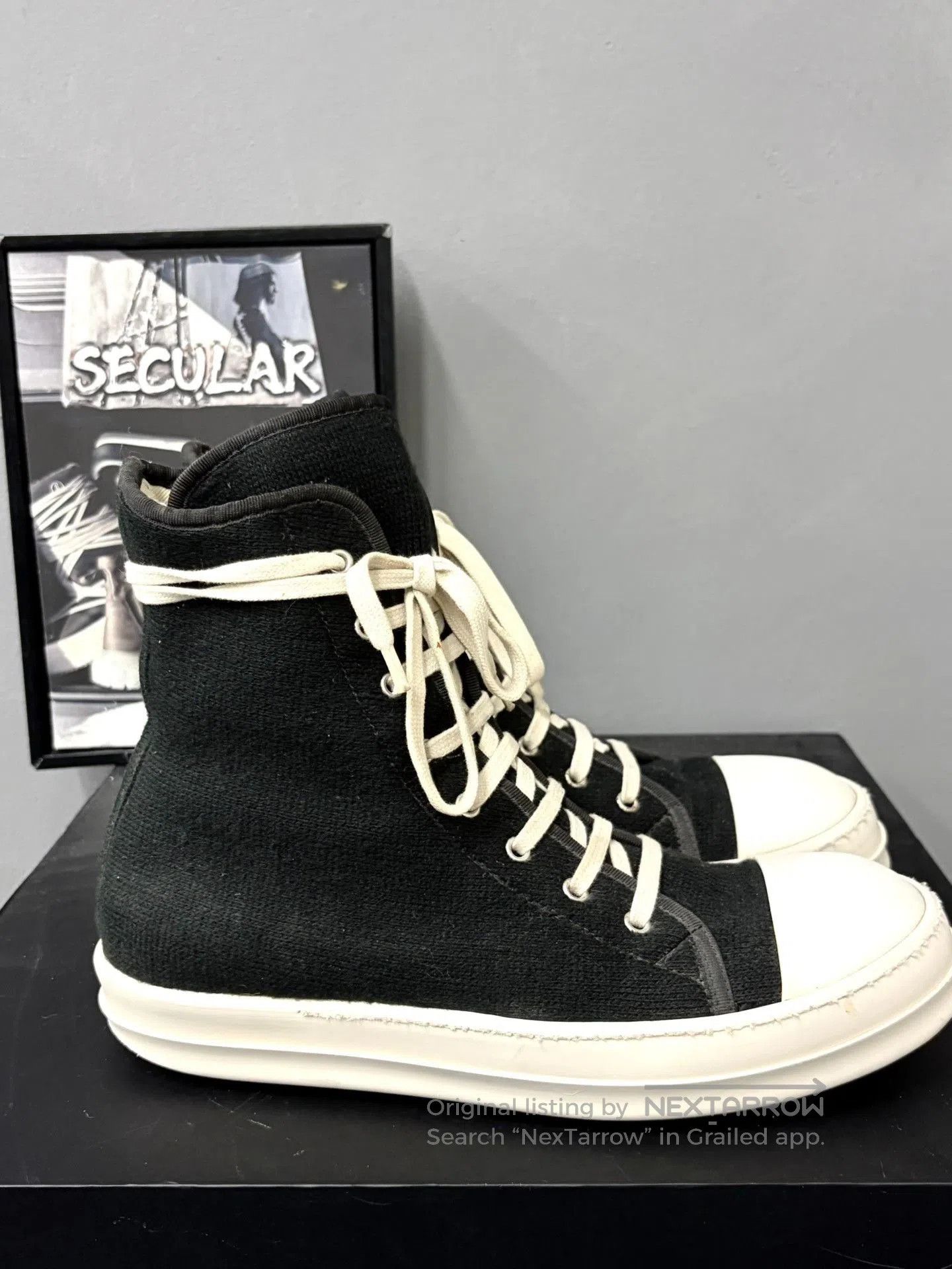 Rick Owens Drkshdw Rick Owens DRKSHDW High. Size US 8.5 / EU 41-42 - 4 Thumbnail