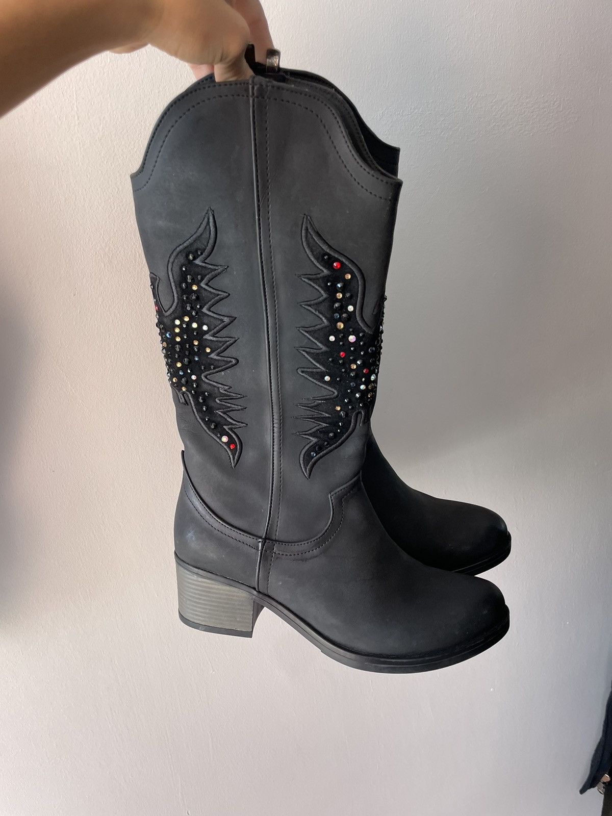 Vintage y2k leather boots Size US 9 / IT 39 - 12 Thumbnail