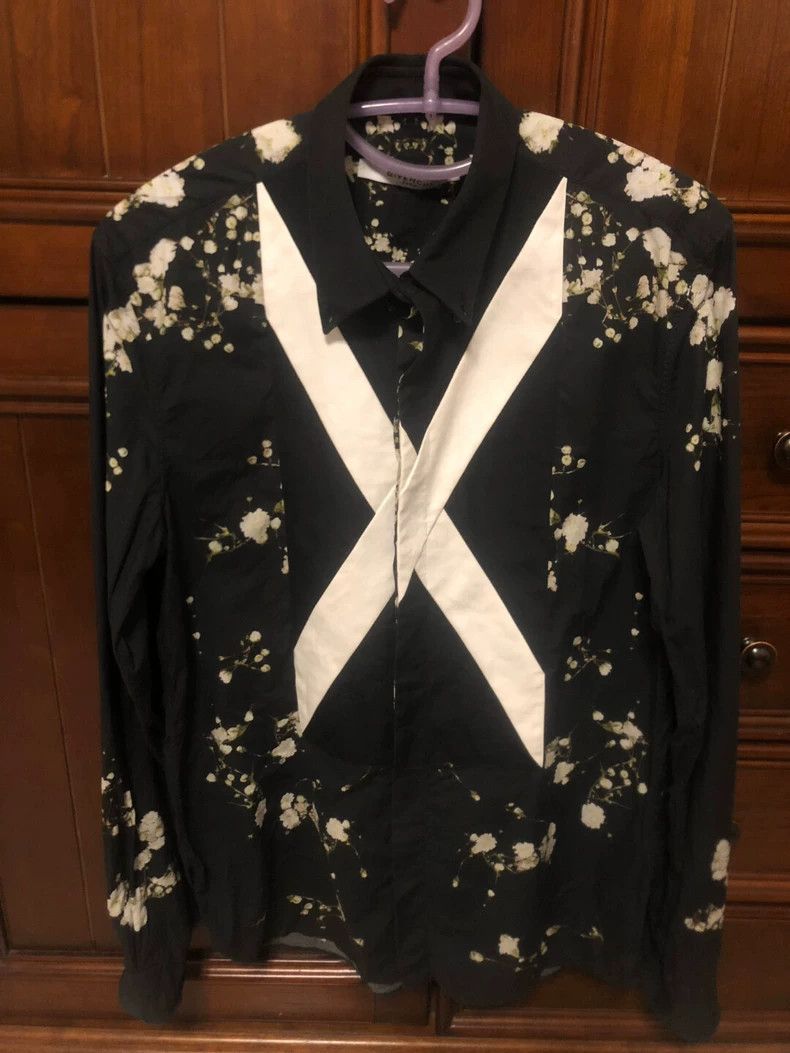 Givenchy Givenchy Size40 All-over star shirt, men's design shirt all Size US M / EU 48-50 / 2 - 1 Thumbnail
