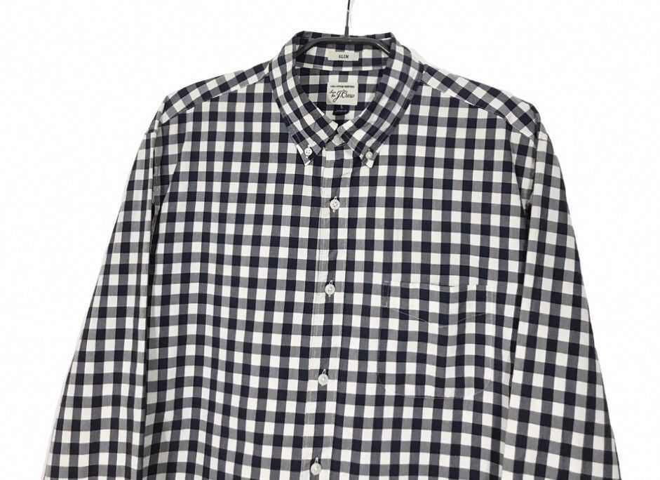 J.Crew J.Crew Plaid Button Shirt Slim Fit Size L Size US L / EU 52-54 / 3 - 2 Thumbnail