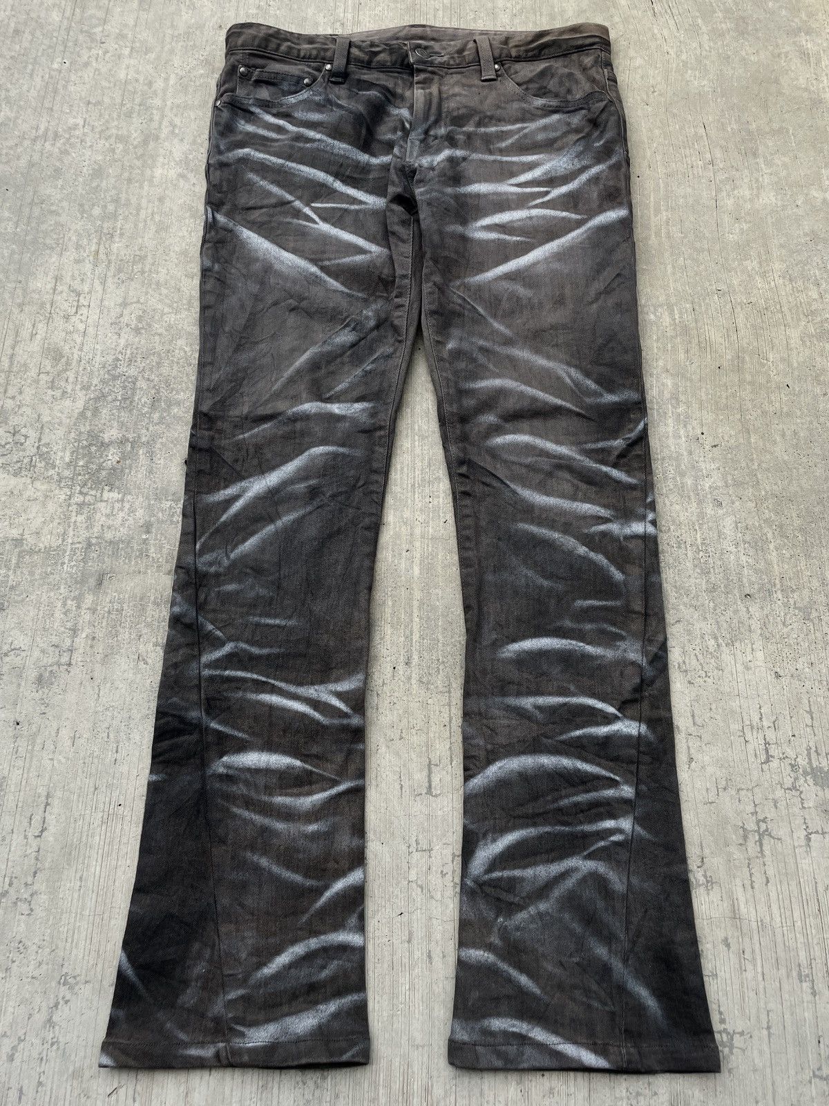 Tornado Mart Waxed Jeans | Grailed