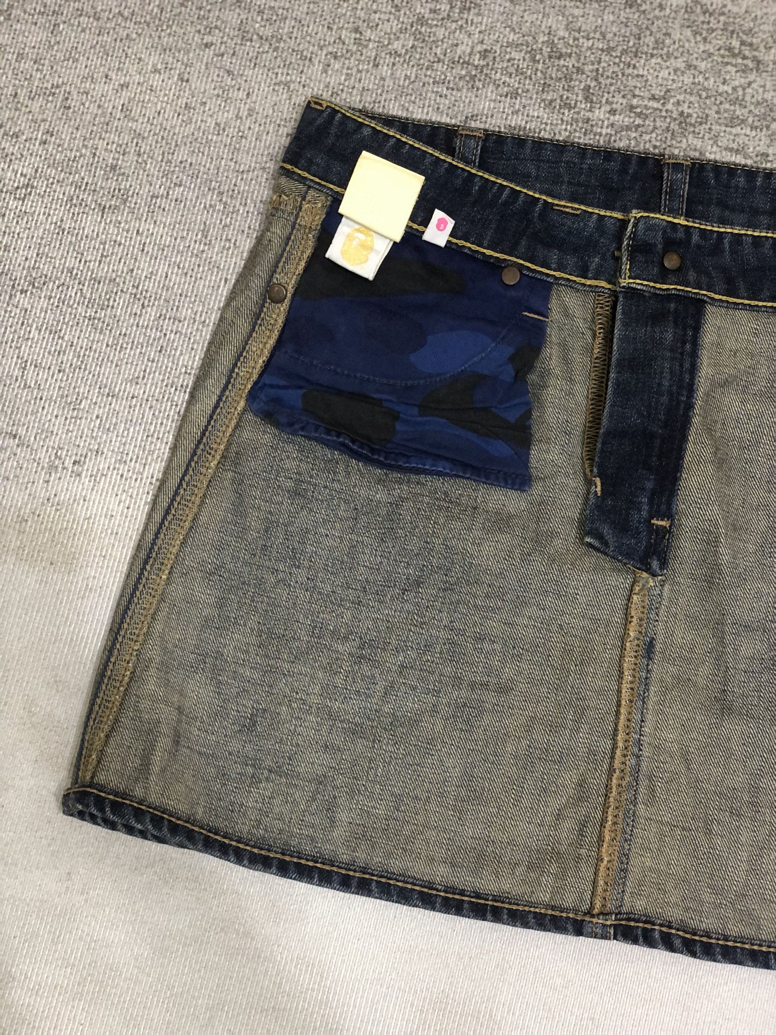 Bape A Bathing Ape Mini Skirt Size 28" / US 6 / IT 42 - 16 Thumbnail