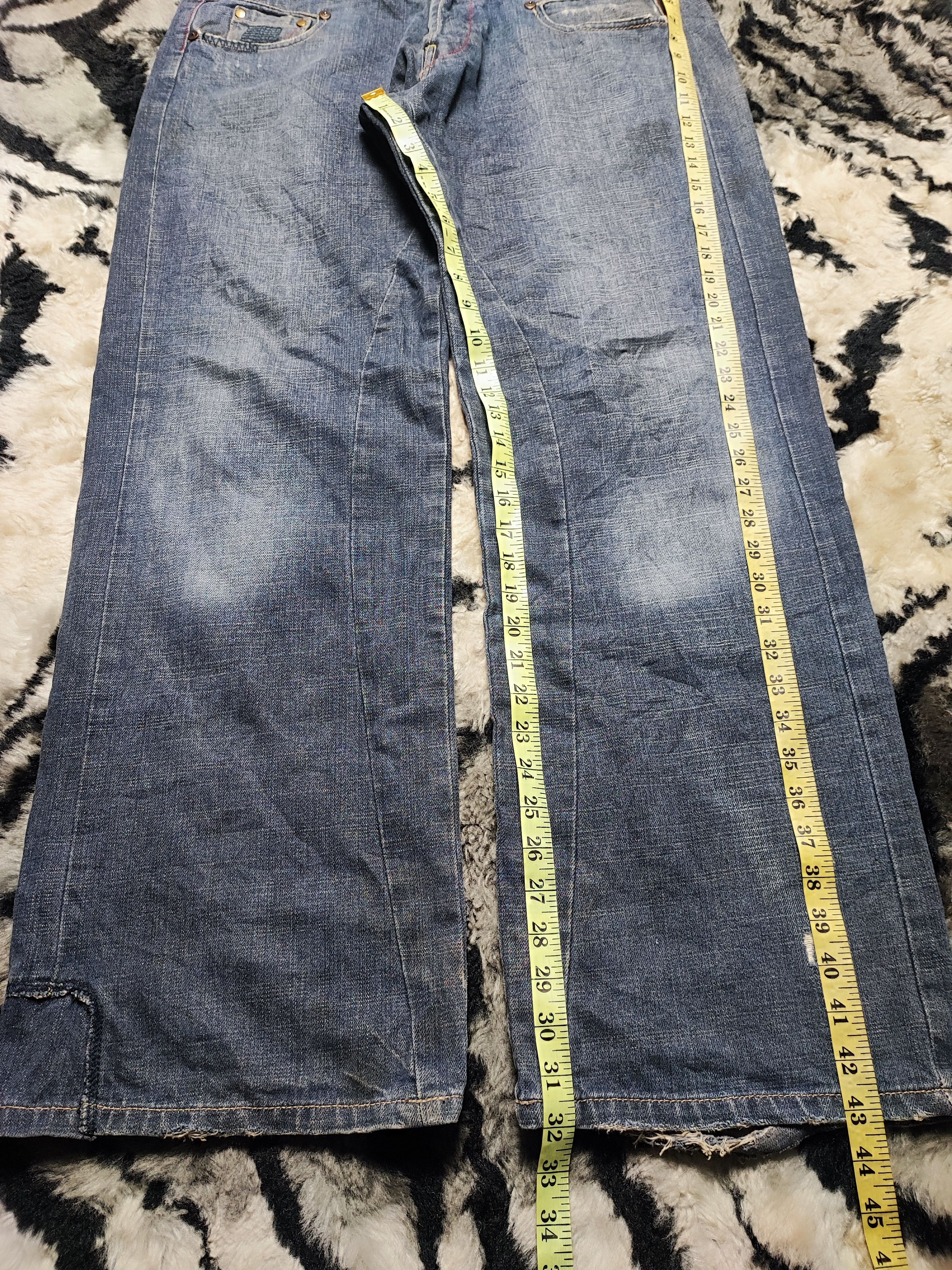 G-Star Vintage G Star Raw Radar Low Loose Fly Button Jeans 36x32 Size US 36 / EU 52 - 17 Thumbnail