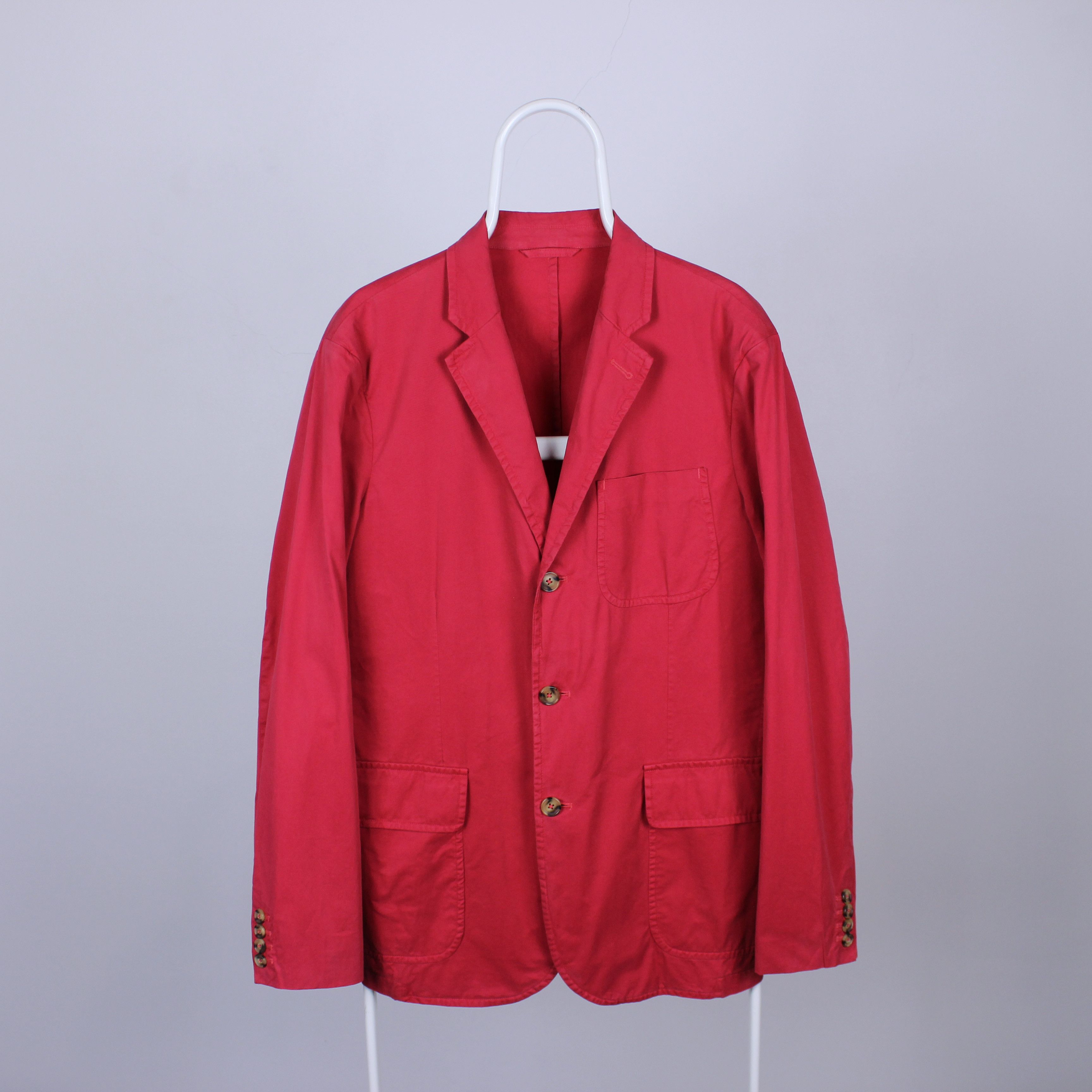 Polo Ralph Lauren Polo Ralph Lauren blazer cotton red white M L 42R Size 42R - 2 Thumbnail