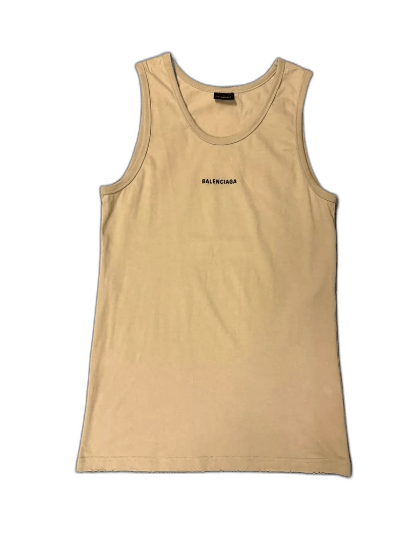 Balenciaga Balenciaga Embroidered Tank Top-2505 Size US XS / EU 42 / 0 - 1 Thumbnail
