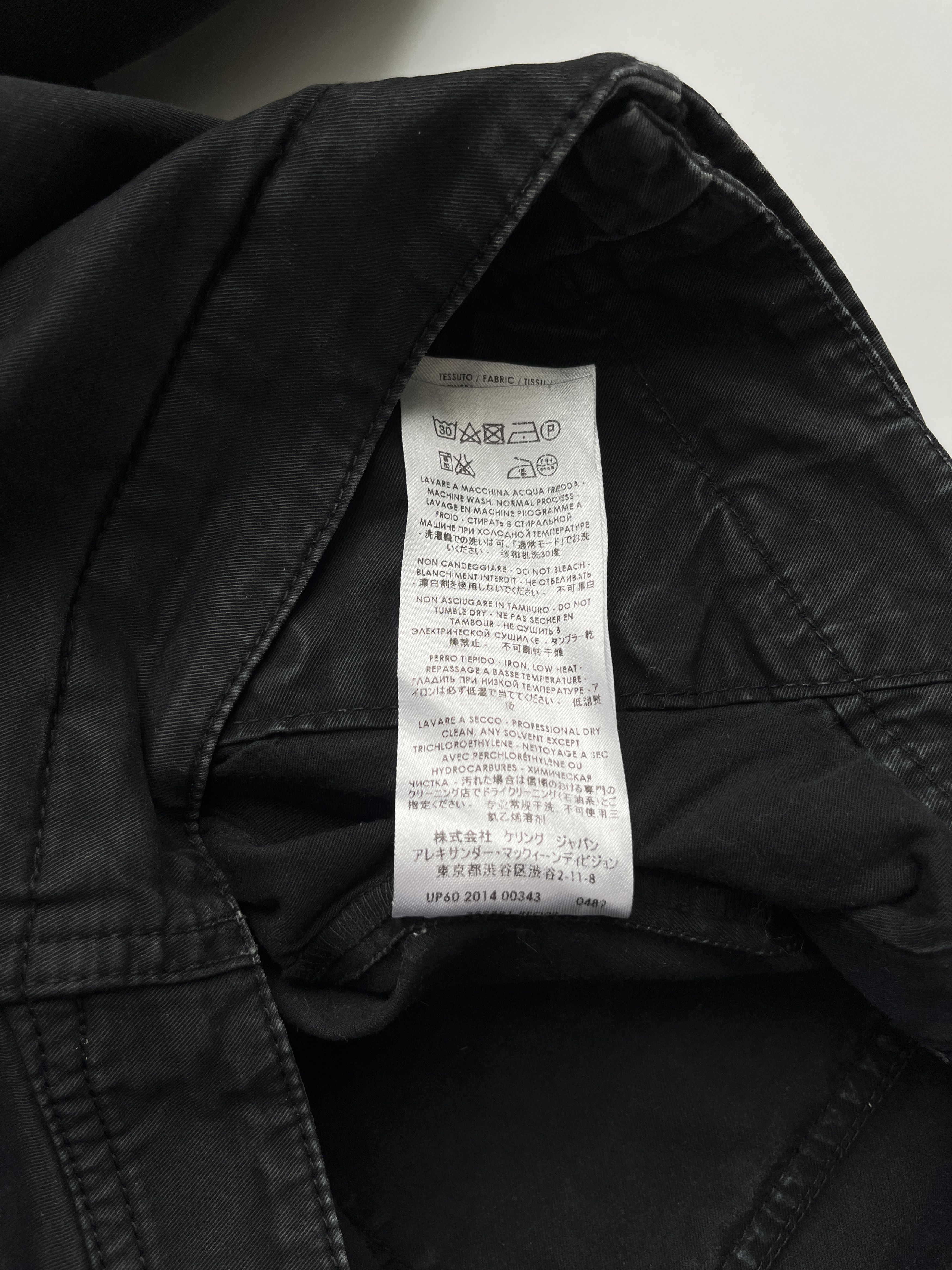 Alexander McQueen 2014 Alexander McQueen Black Pants Trousers Size US 28 / EU 44 - 7 Thumbnail
