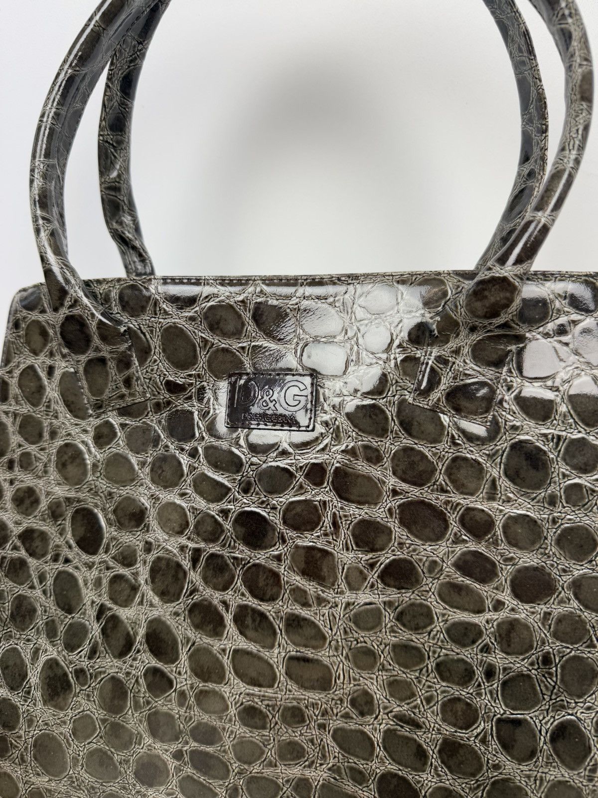 Dolce & Gabbana × Vintage DOLCE & GABBANA VINTAGE LEATHER BAG Size ONE SIZE - 3 Thumbnail