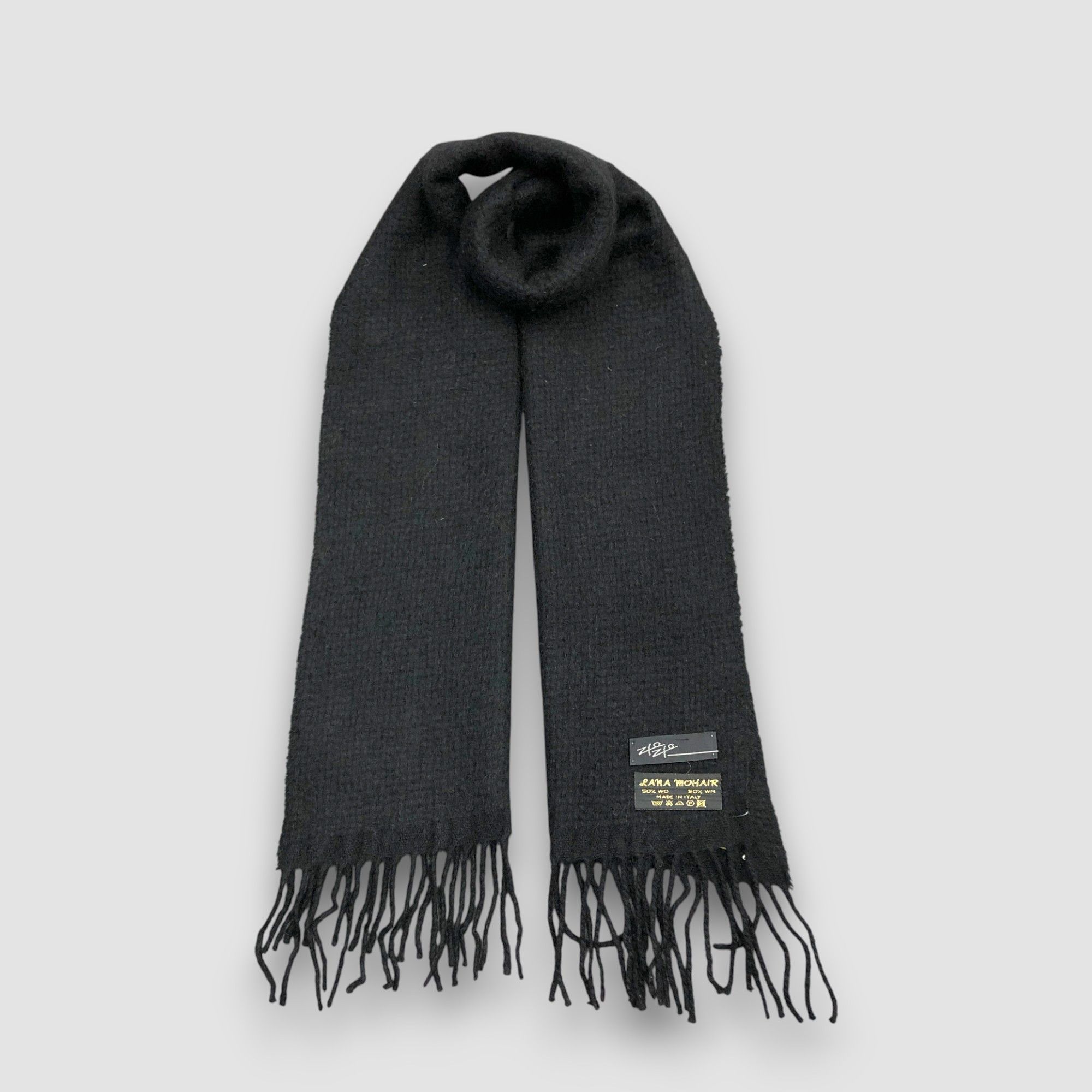 Vintage Vintage ZTO ZTO Scarf Muffler Knit Wool Winter Scarves Size ONE SIZE - 1 Thumbnail