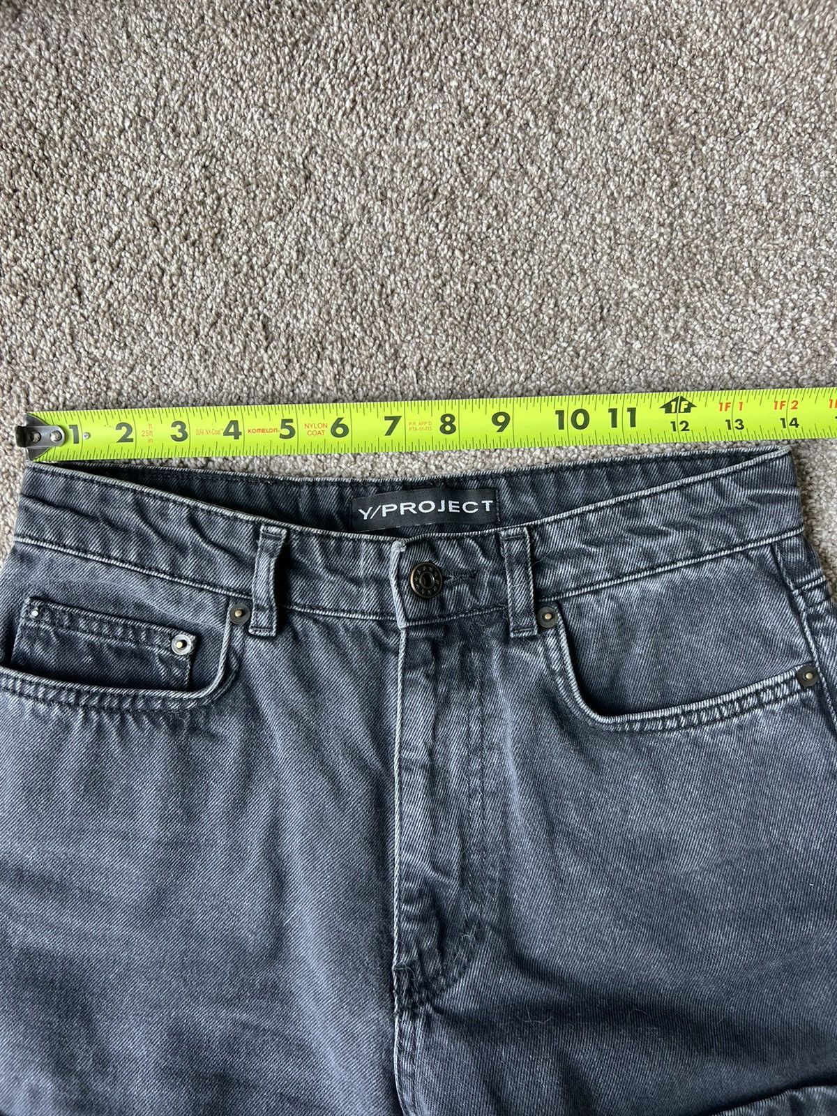Y/Project Y/project layered straight leg jeans Size 26" / US 2 / IT 38 - 8 Thumbnail