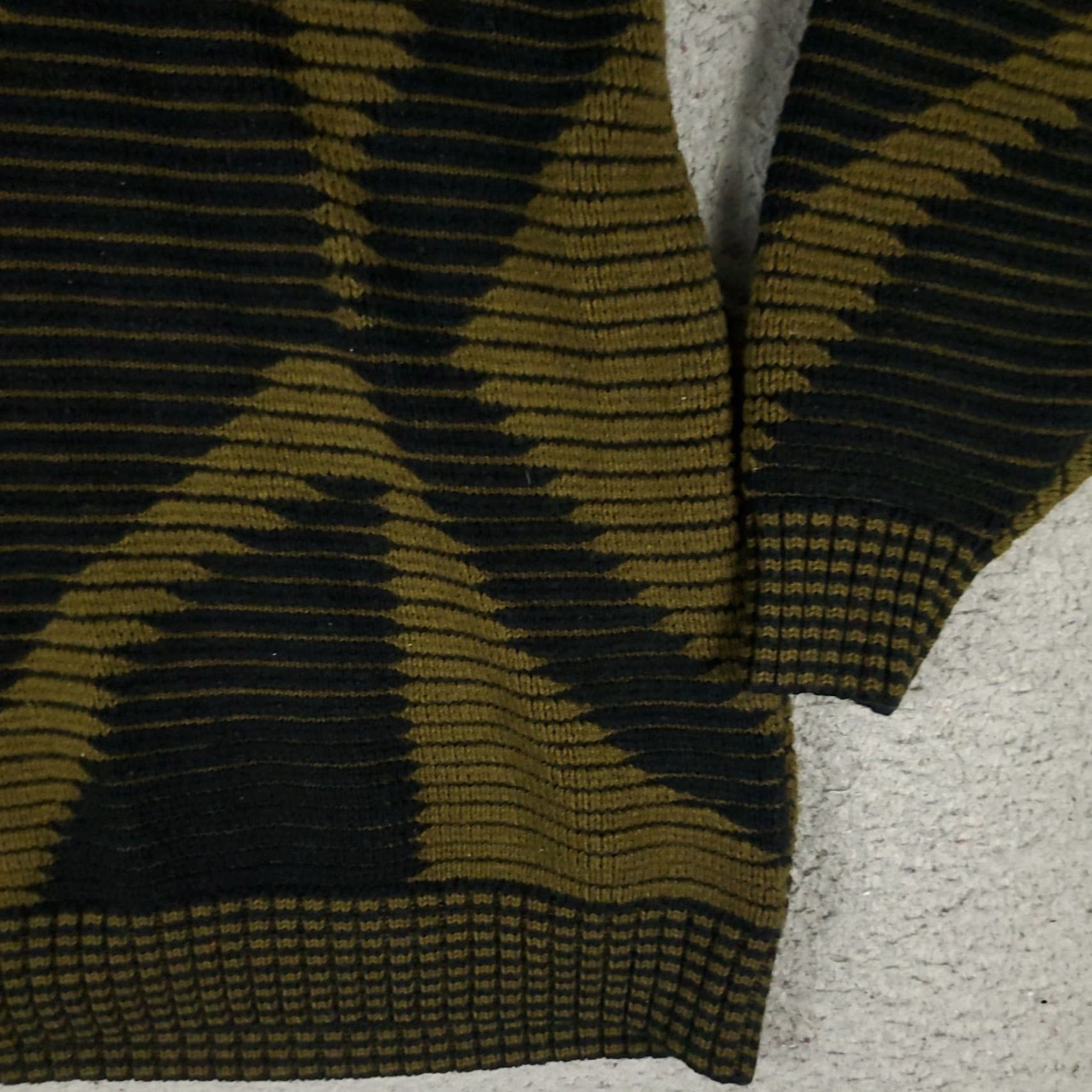 McGregor VINTAGE McGregor Sweater XL Brown Geometric Knit Crew Pullover Mens Size US XL / EU 56 / 4 - 4 Thumbnail