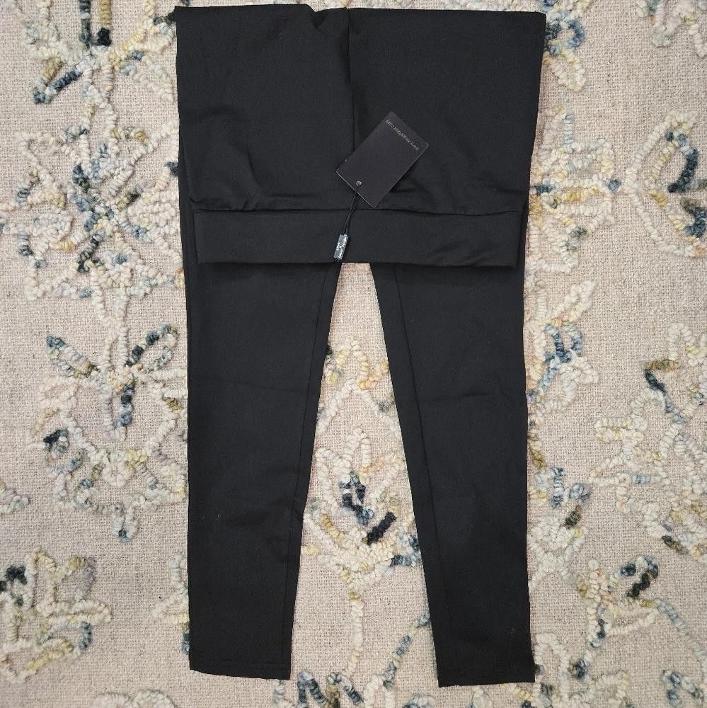 Other Black High-Waisted Leggings Size 28" / US 6 / IT 42 - 3 Thumbnail
