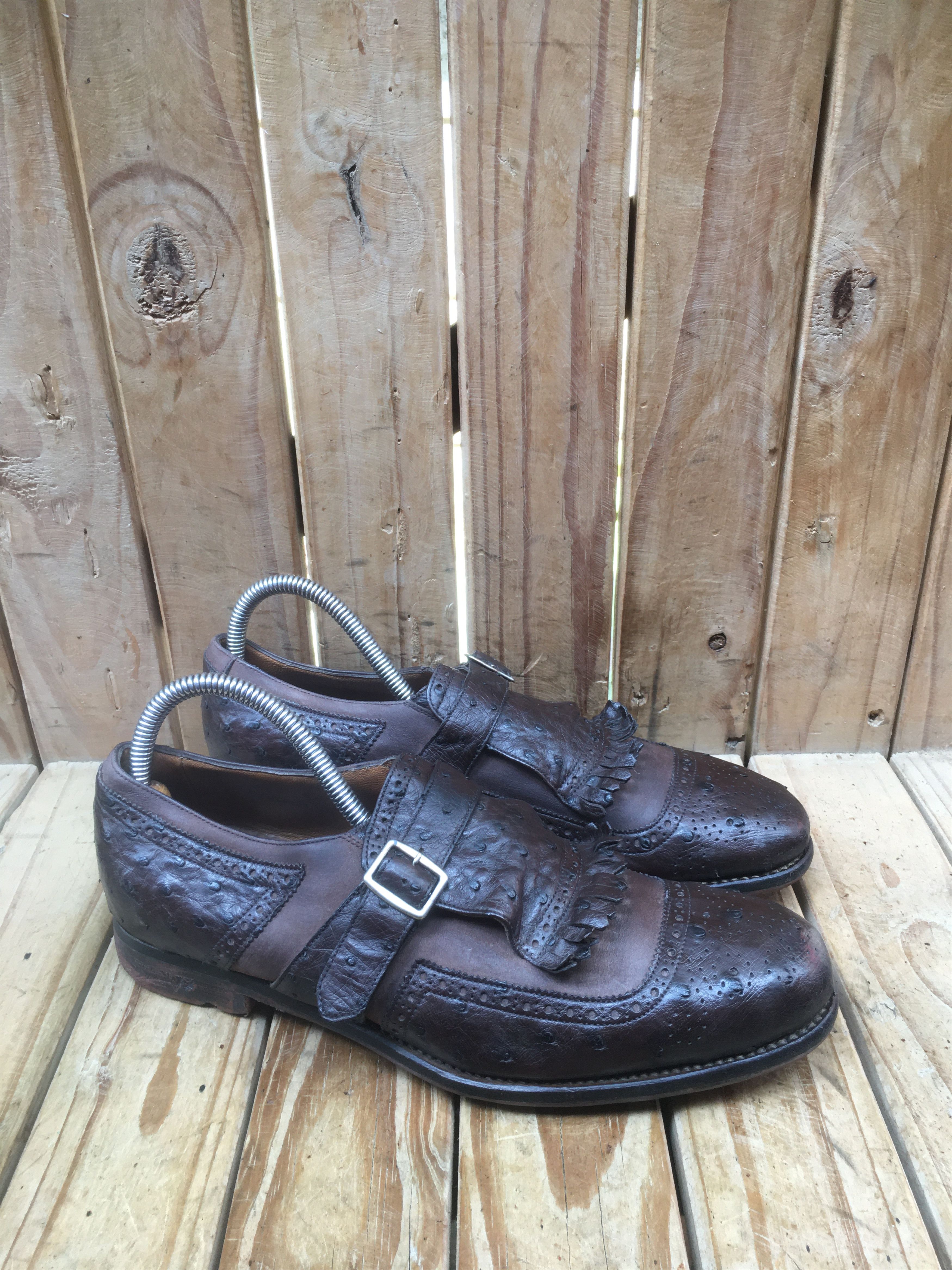 Church's church's 'Shanghai' Monk strap dress shoes UK 6AAA Size US 7 / EU 40 - 6 Thumbnail